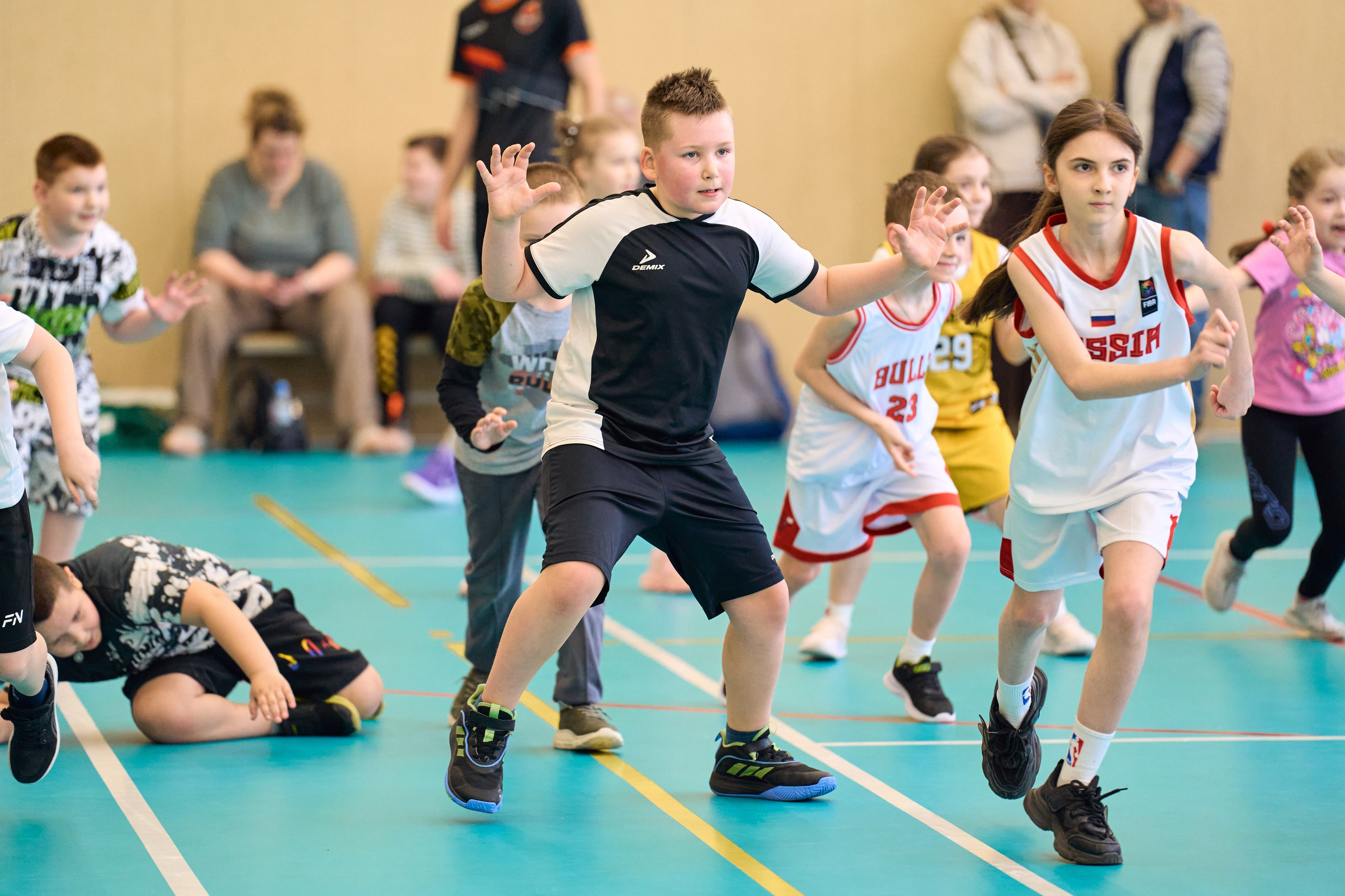 Репортаж с баскетбола (дети). Портретный и репортажный фотограф Вадим Эпов