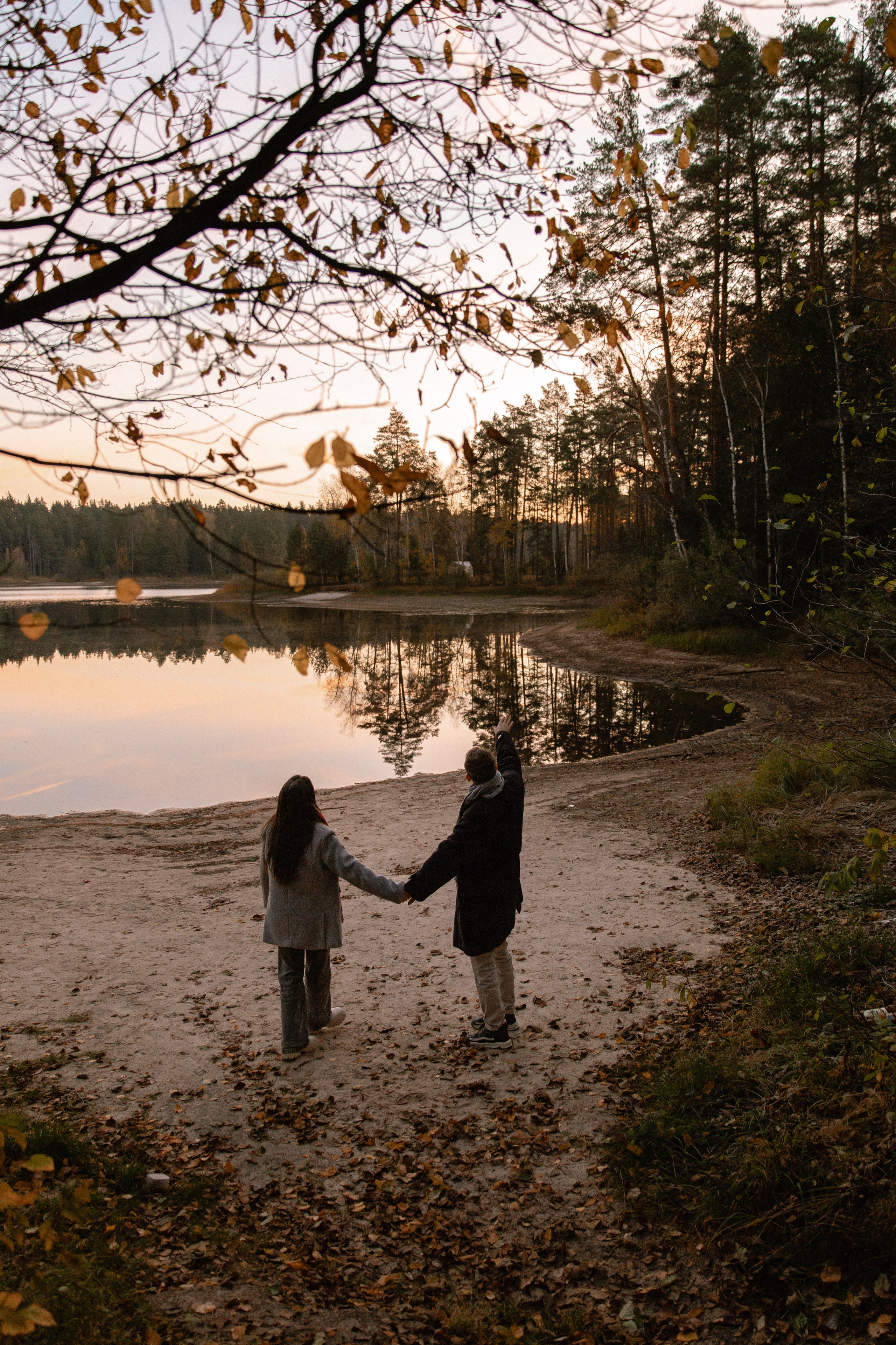 Миша и Юля, осень. Фотограф Ульяна Дивина в Нижнем Новгороде и Нижегородской области