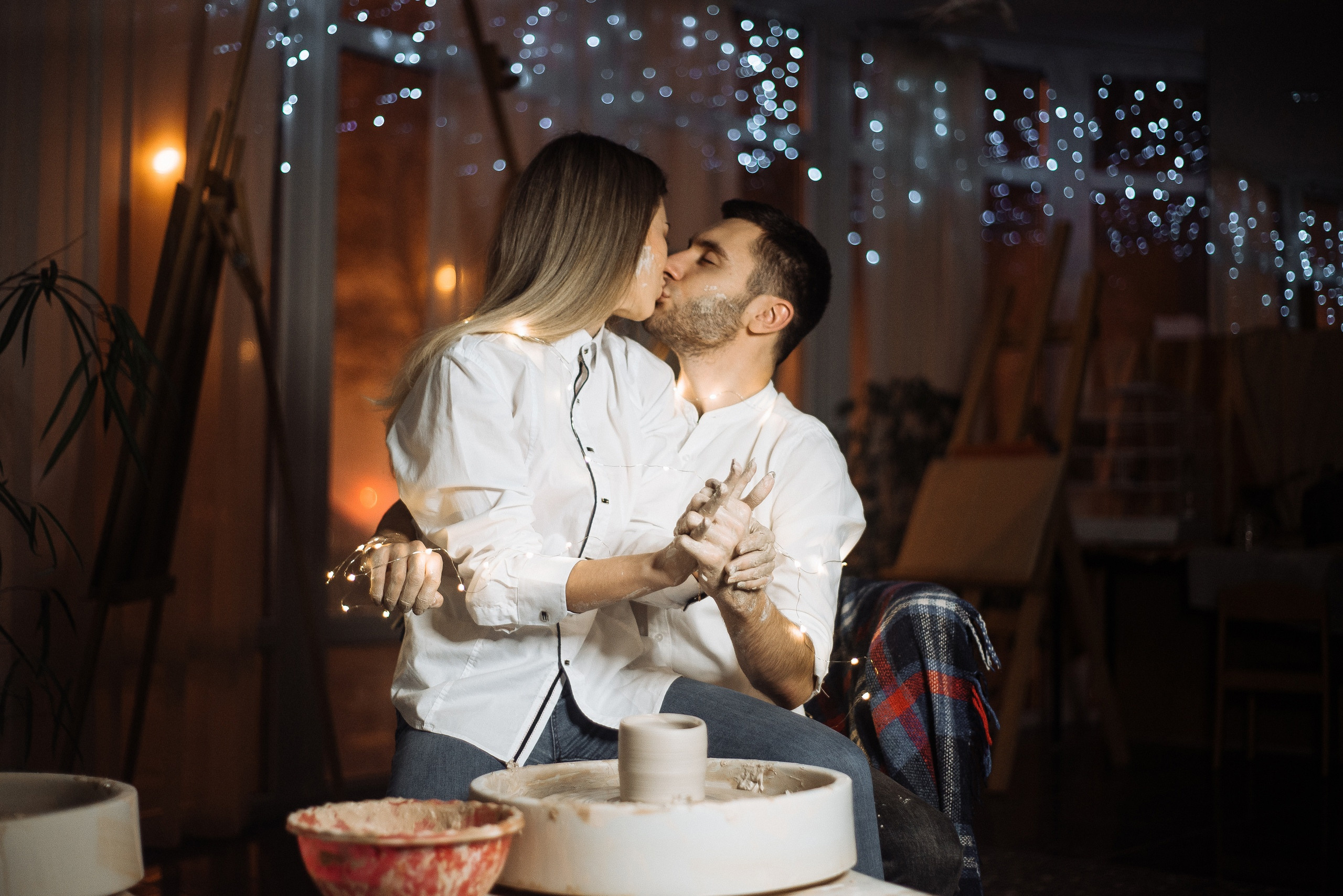 Романтическое свидание в гончарной мастерской. Свадебный и семейный фотограф Ростов-на-Дону Евгения Борисова