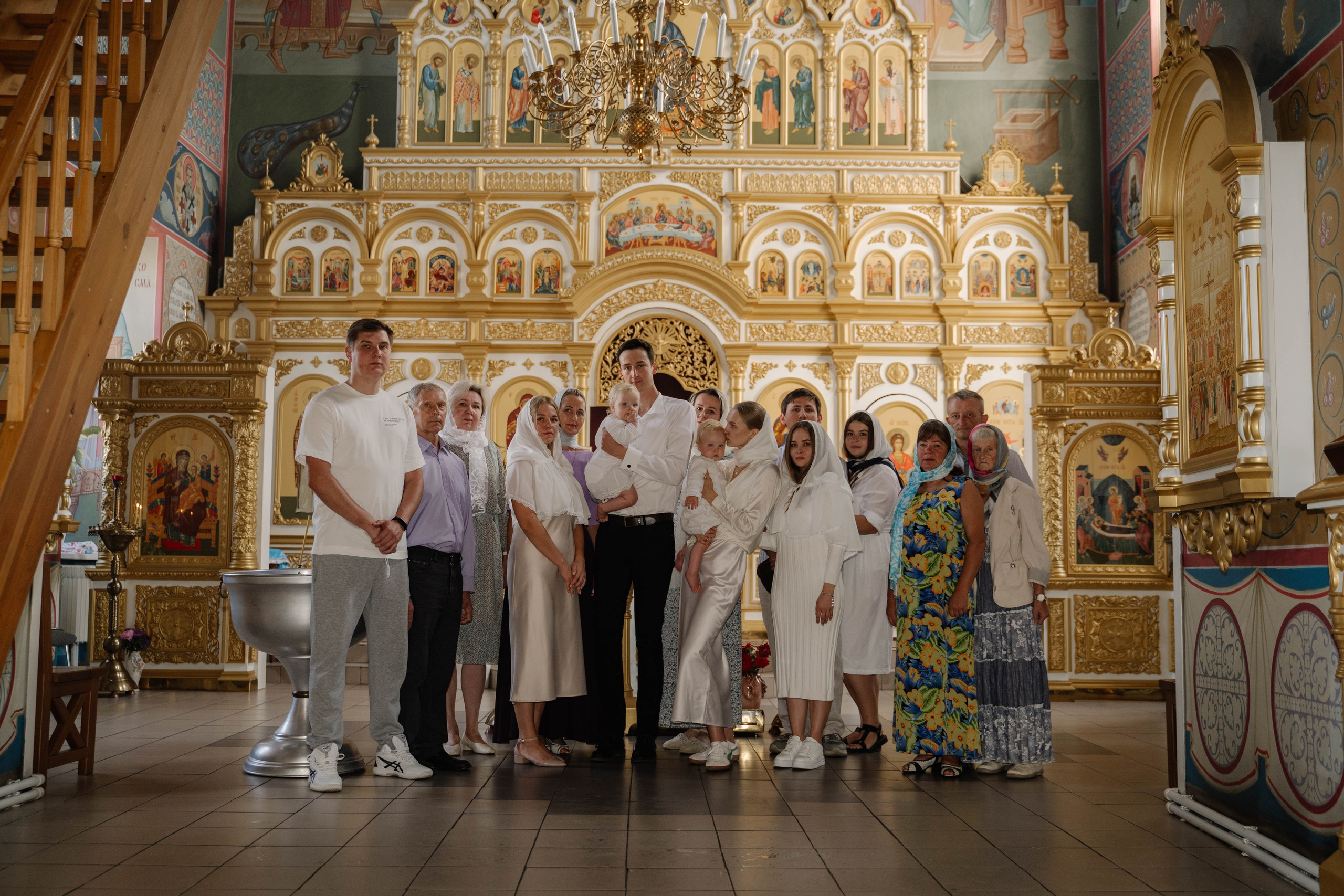 Крещение Марии и Василисы. Свадебный и семейный фотограф в Калуге Анна Киреева