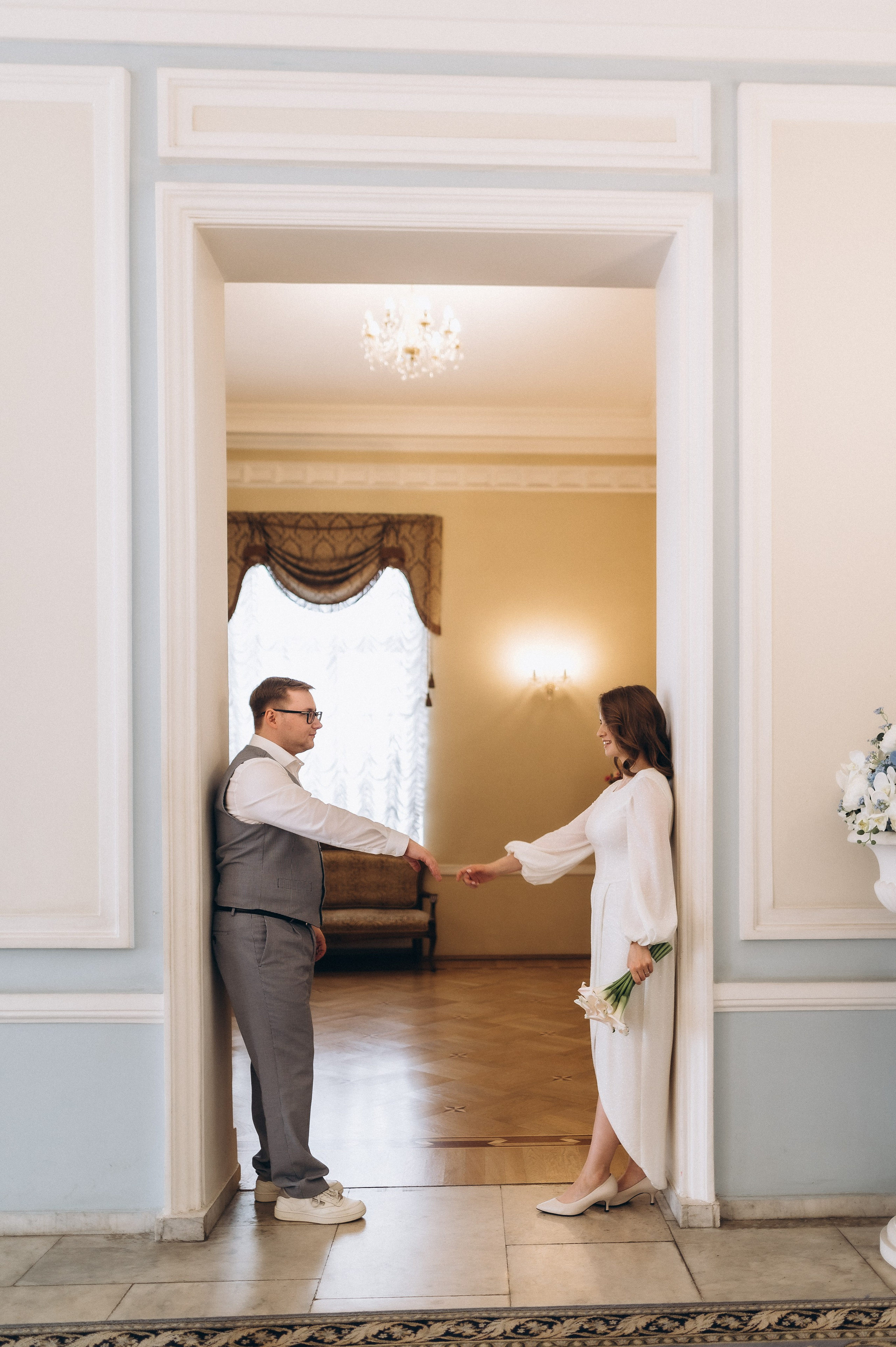 Загс+Оранжерея (камерная свадьба). Фотограф ПИТЕР СПБ Надежда Баранова