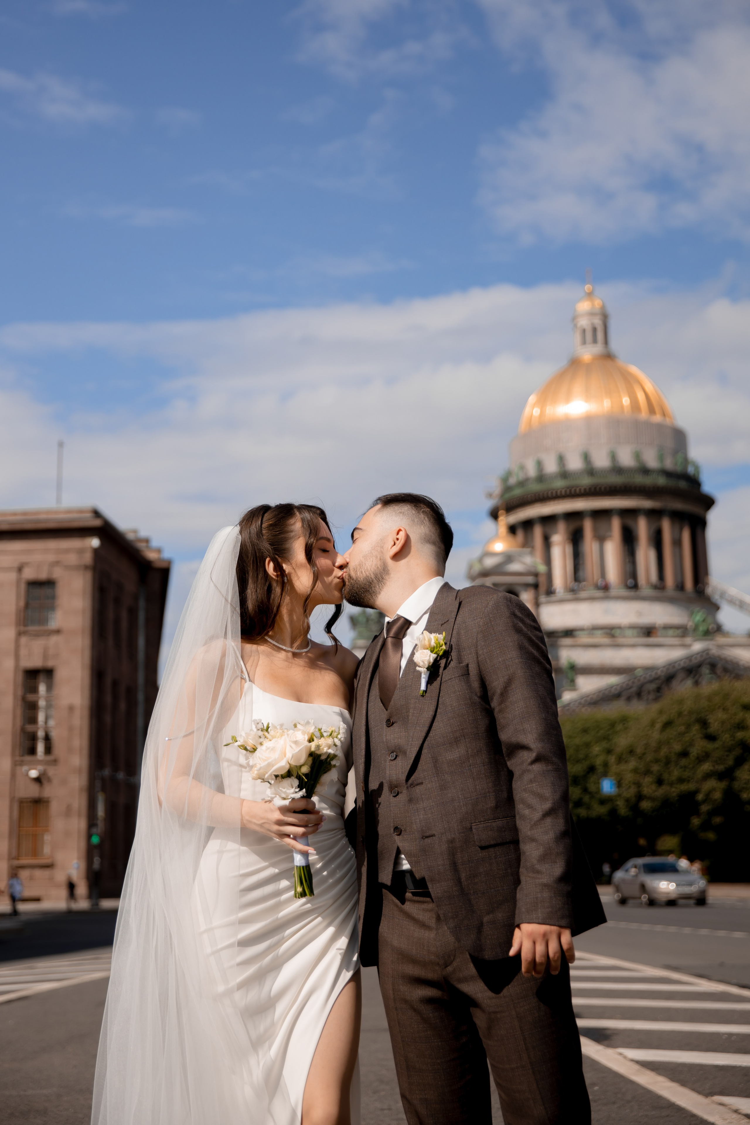 Анна и Александр / Прогулка + ЗАГС. Свадебный и семейный фотограф в Москве Диана Левченко