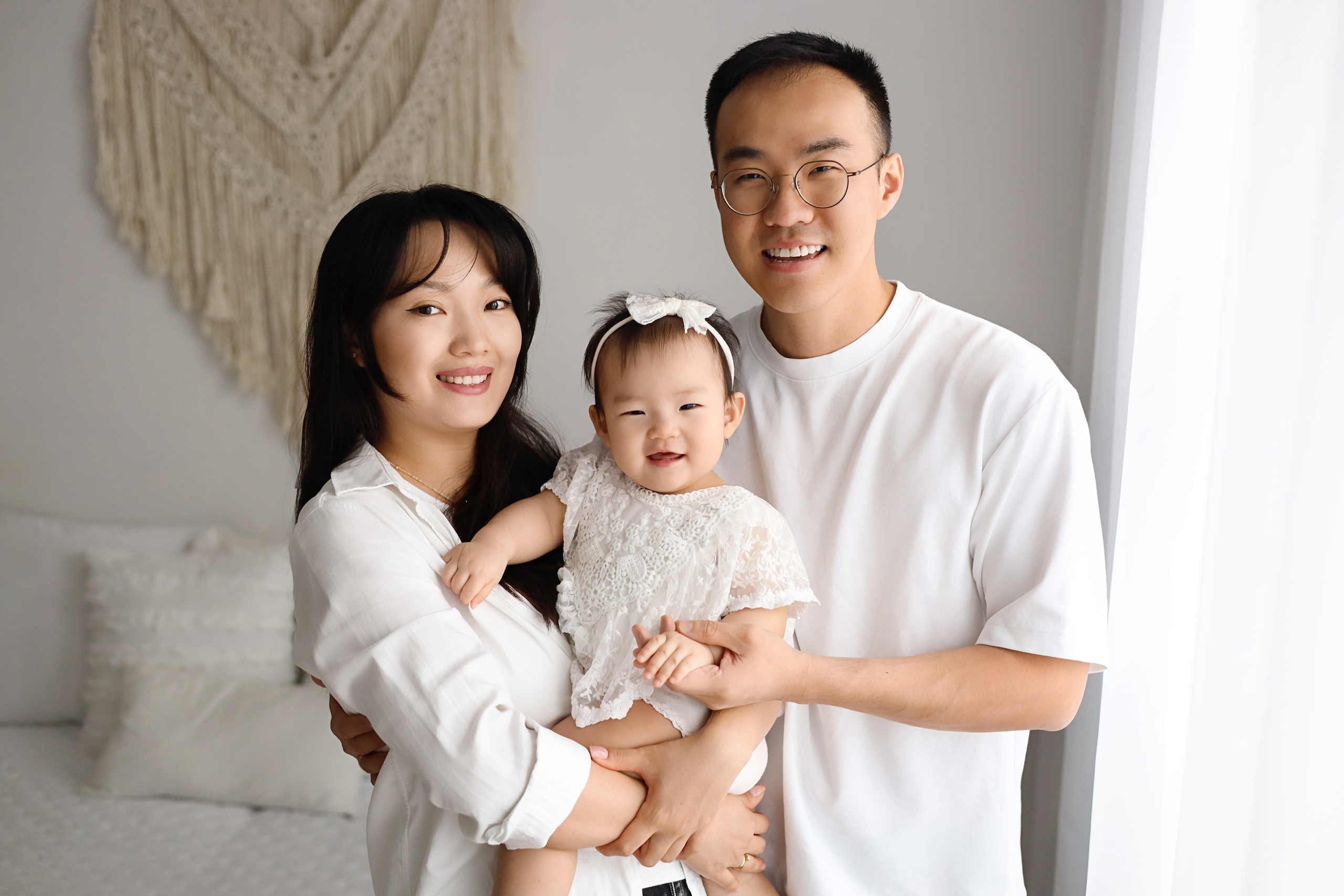 Фотосъемка одного годика Валерии. Фотограф новорожденных Москва. Ньюборн фотограф Москва