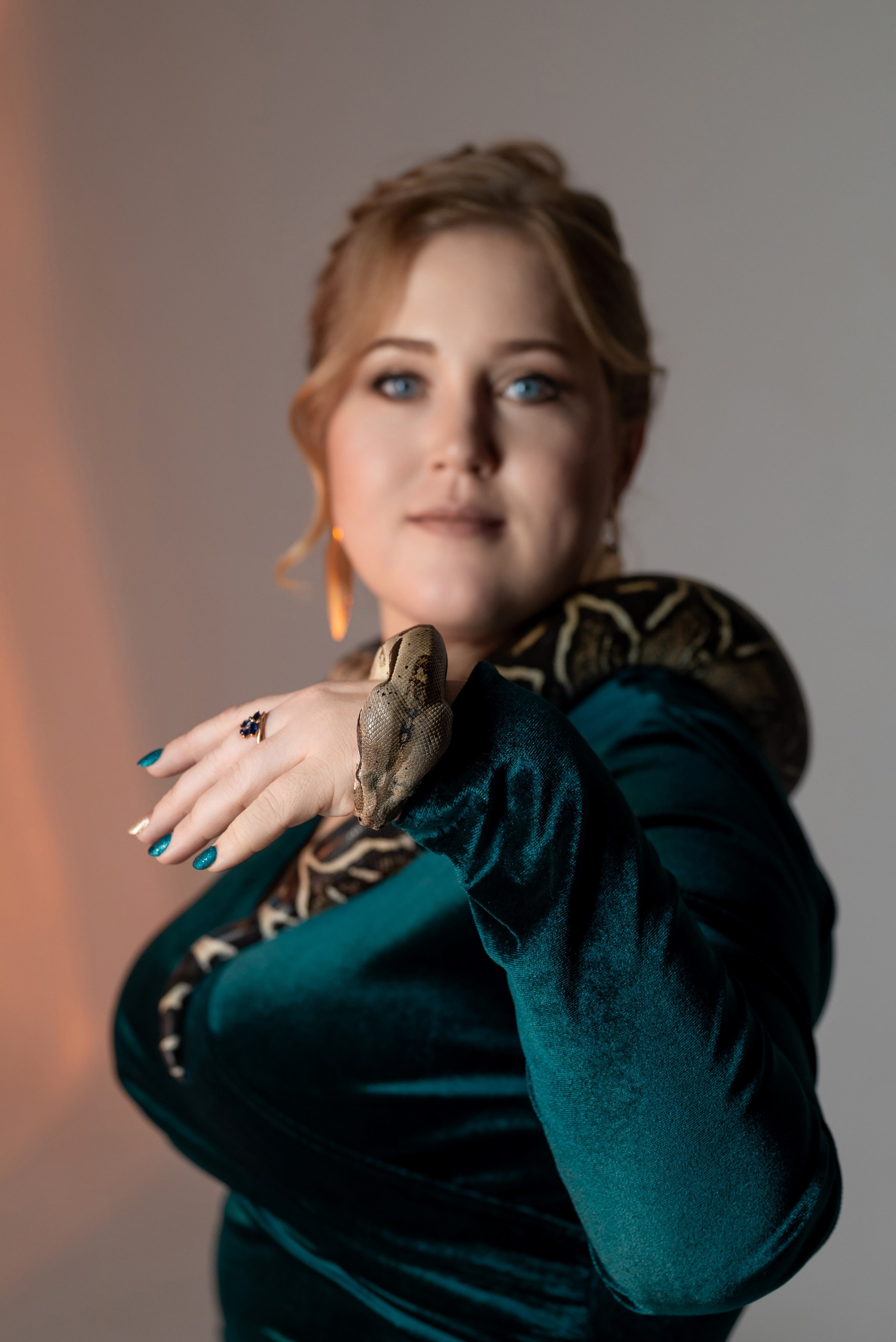 Фотопроект со змеёй 2025 г. Фотограф в городе Салават