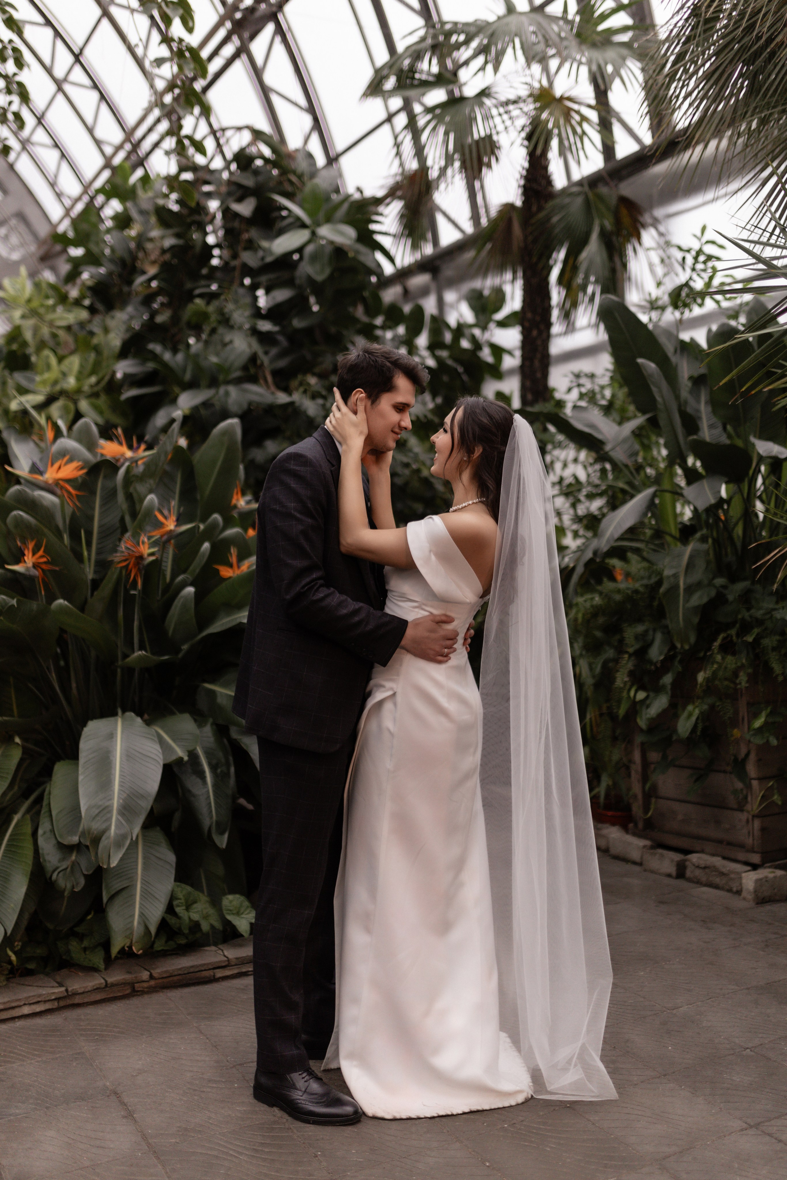 Бажена+Дмитрий Оранжерея. Фотограф в Санкт-Петербурге