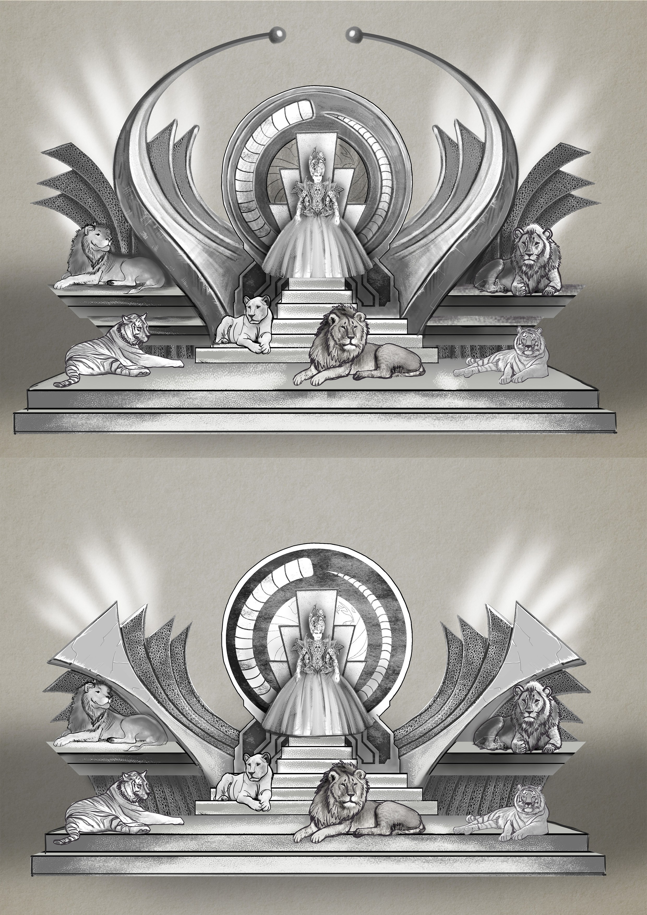 PROPS. Munina Dina. Set design portfolio