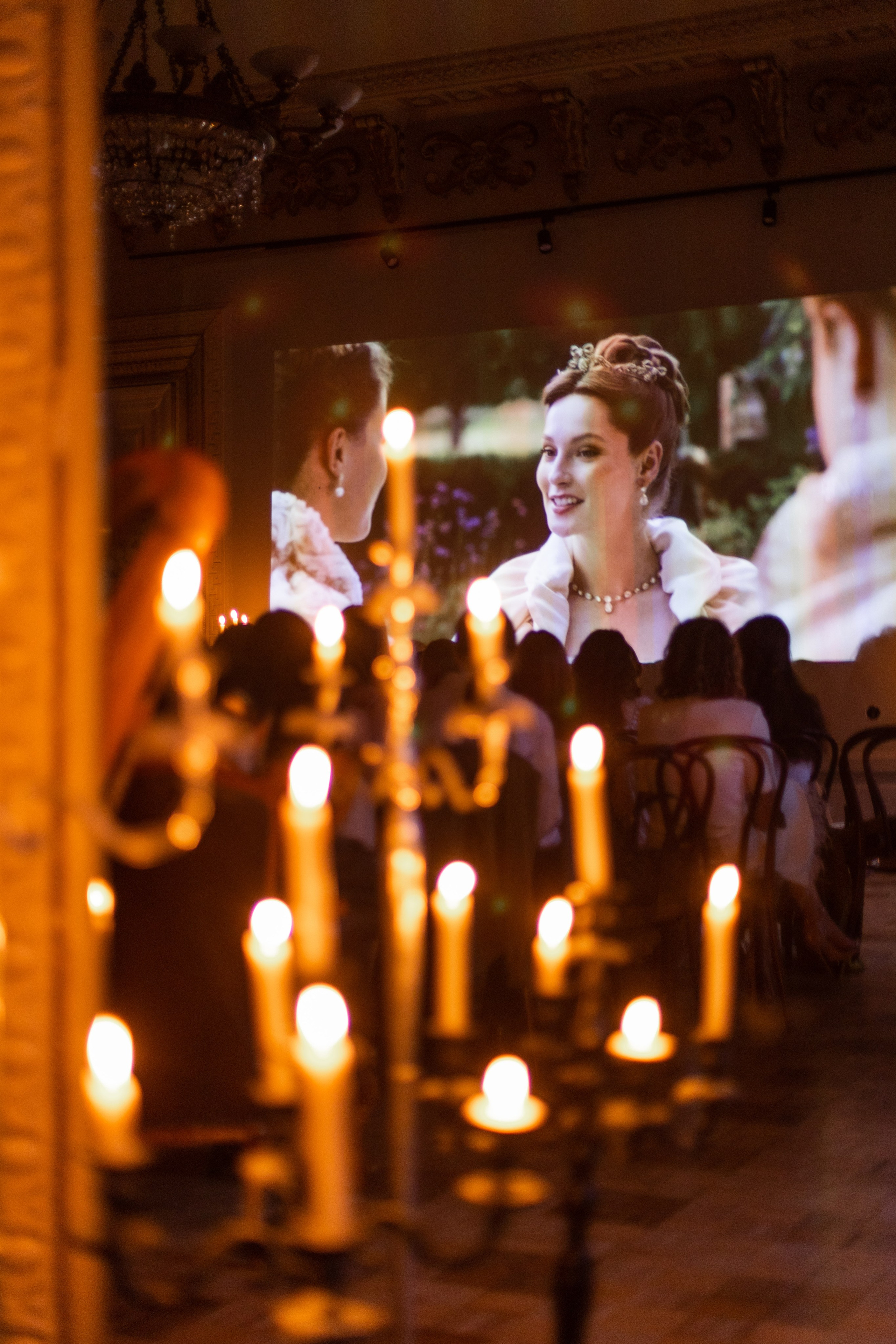 Кинопоказ в особняке. Фотограф в Москве Десятова Ксения