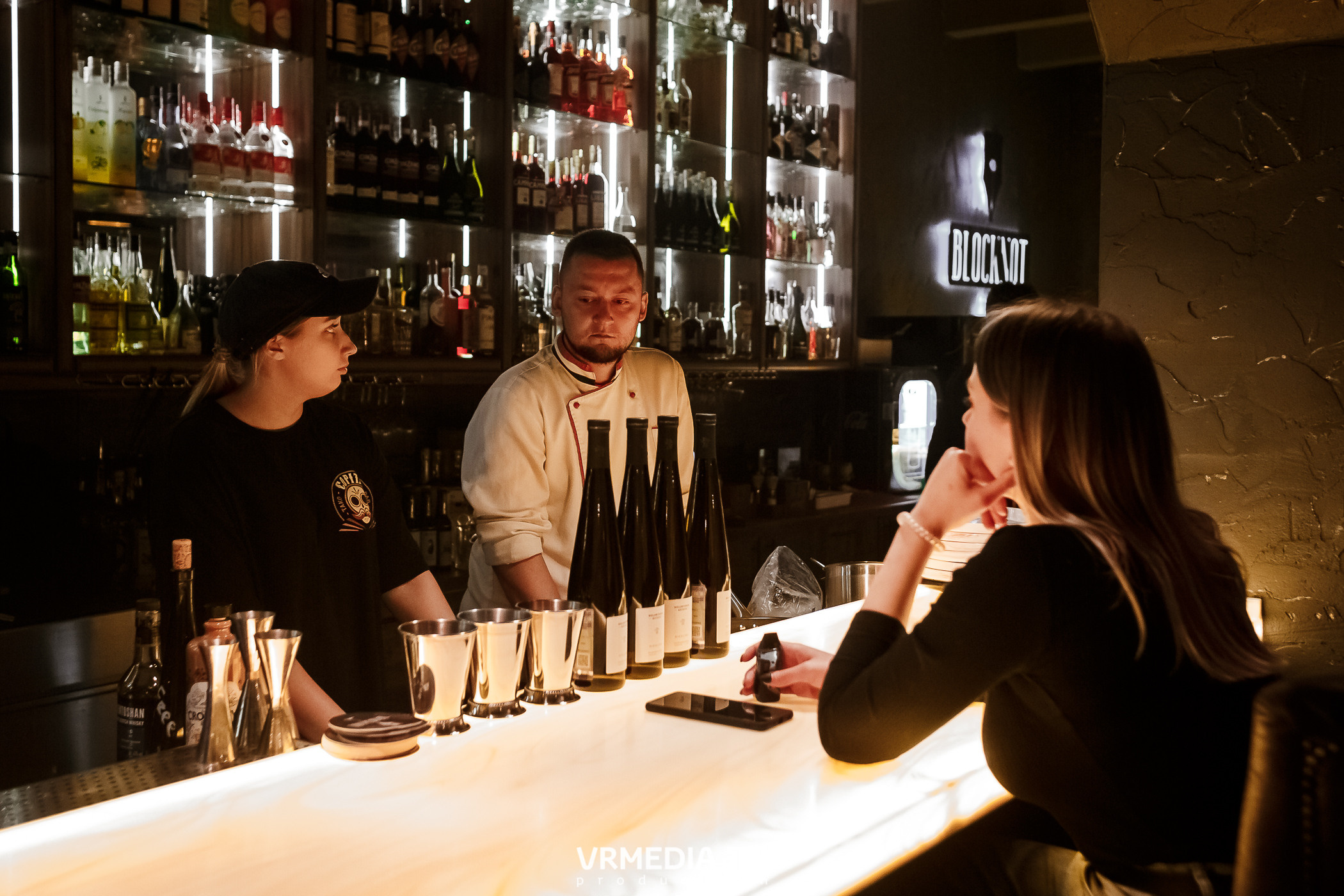 Благотворительный вечер в баре «Blocknot»