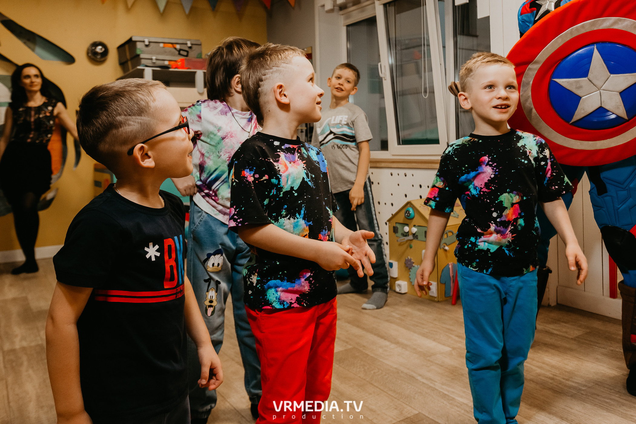 Макару и Богдану 7 лет!