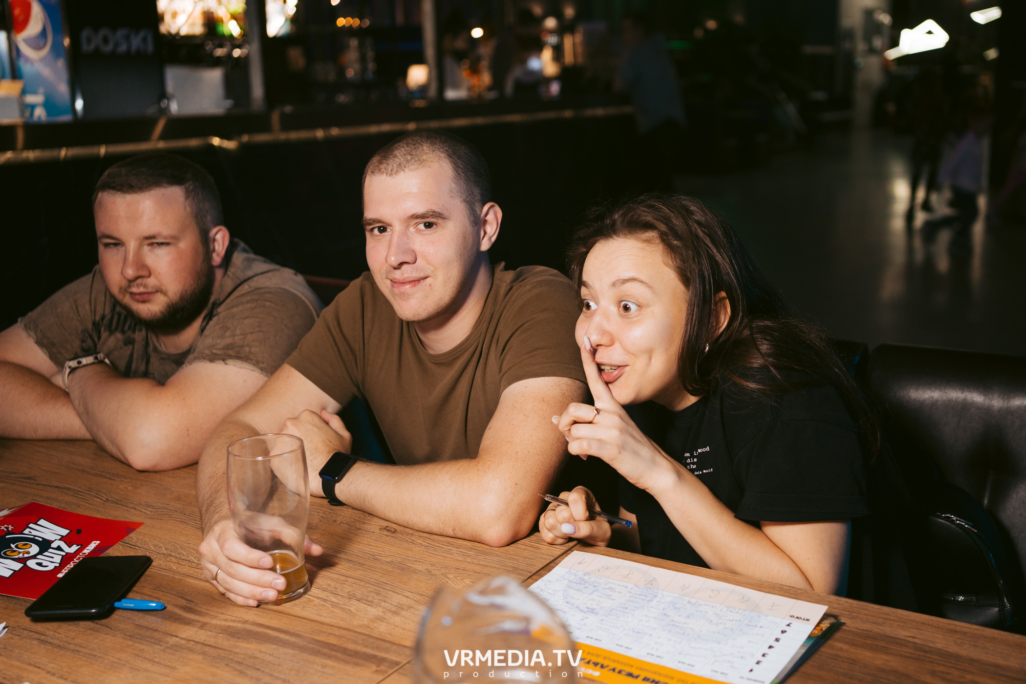 WoW QuiZ в баре «DOSKI»