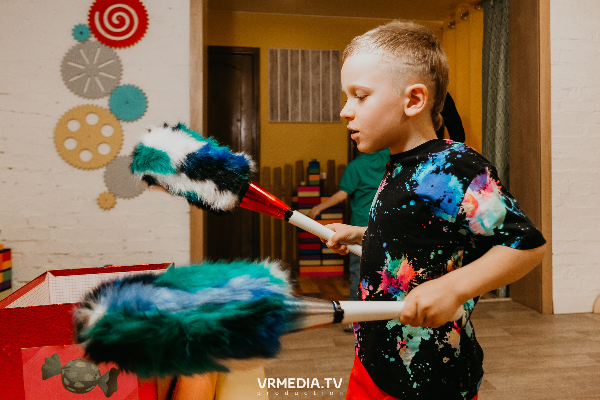 Макару и Богдану 7 лет!