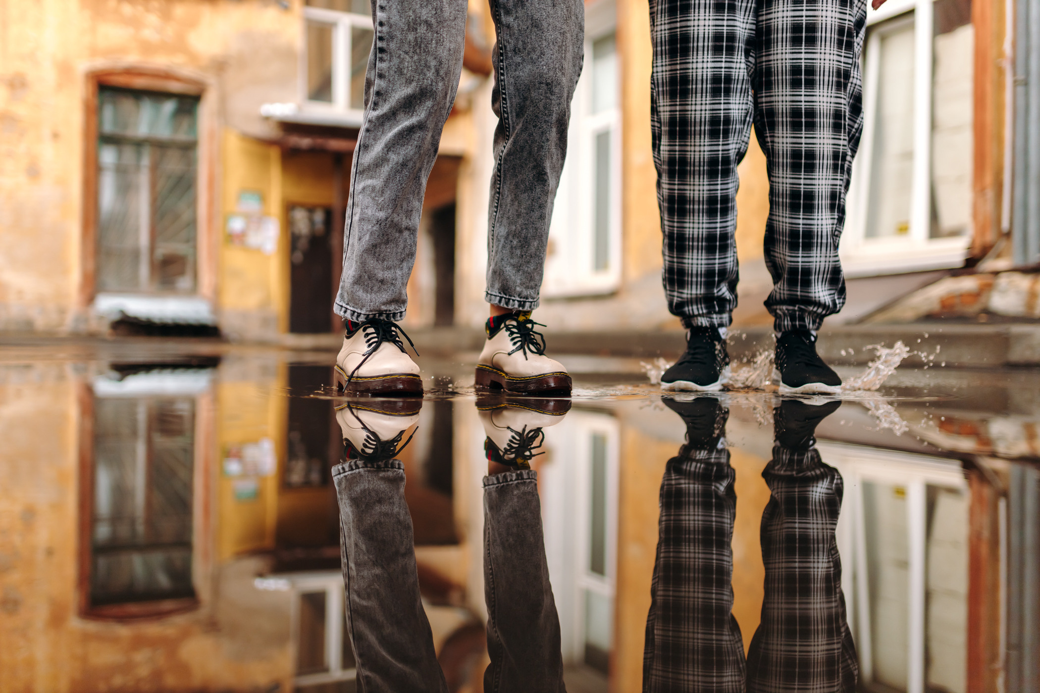 Дворики по улице Николая Островского