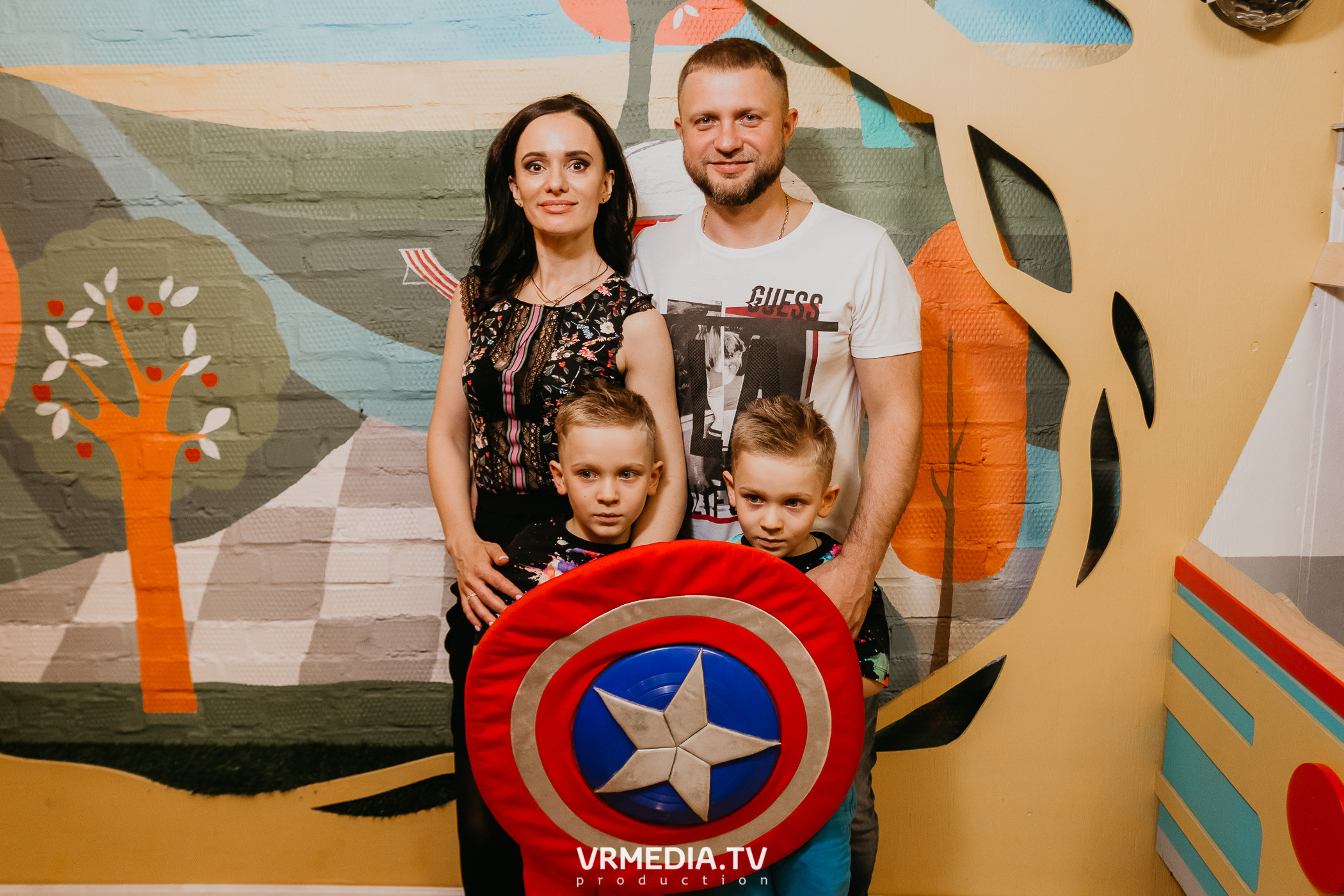 Макару и Богдану 7 лет!