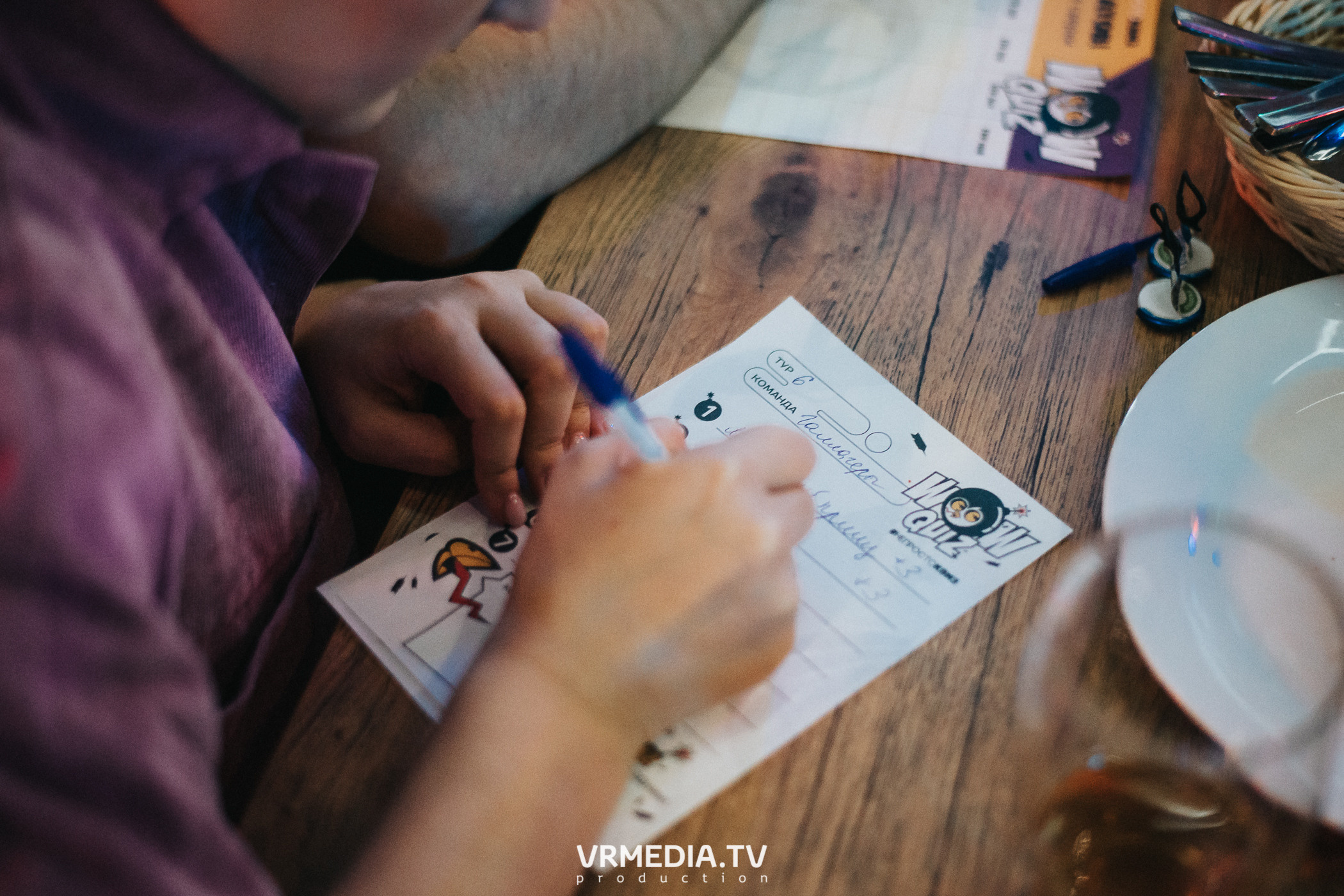 WoW QuiZ в баре «DOSKI»