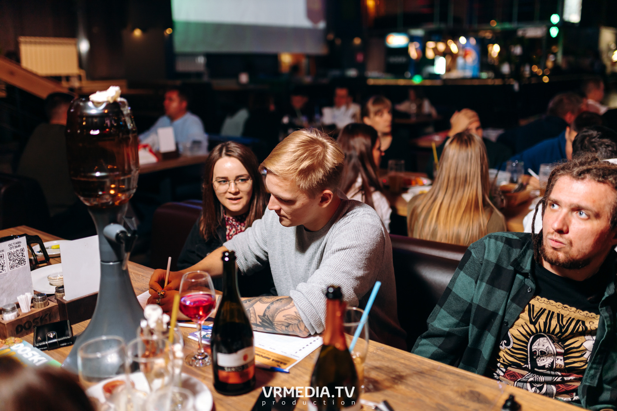 WoW QuiZ в баре «DOSKI»