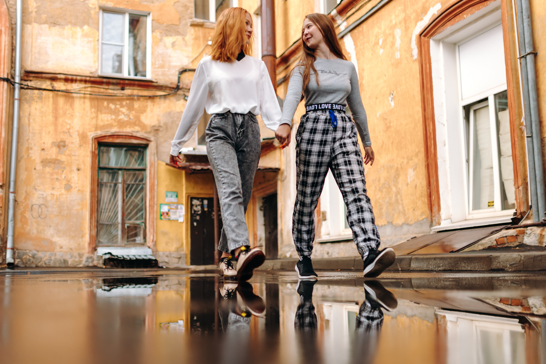 Дворики по улице Николая Островского