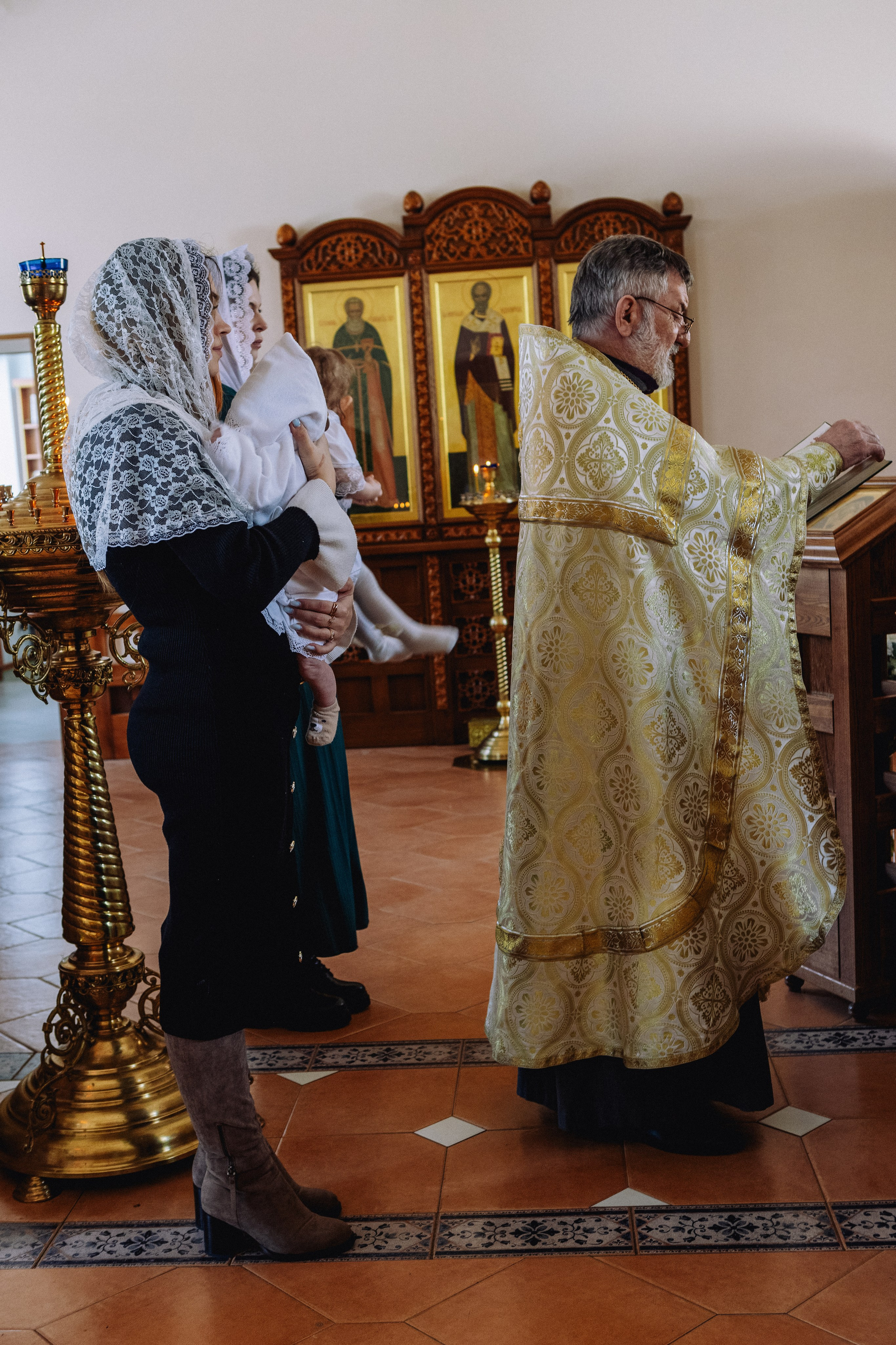 Крещение Артема и Полины. Фотограф в Курске Смирнов Евгений