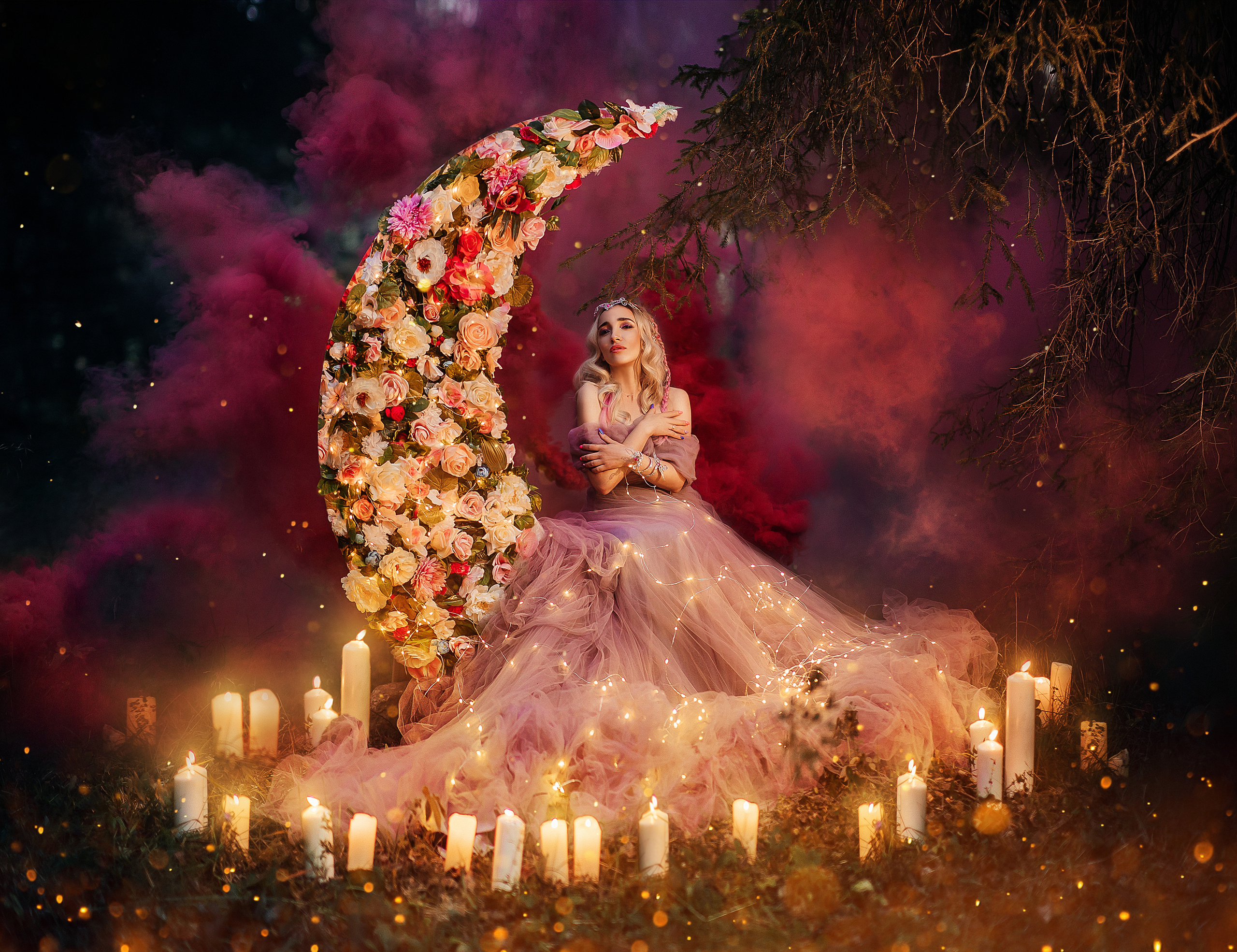 Хранительница леса. Свадебный и портретный фотограф Алина Иванова. Екатеринбург-Москва