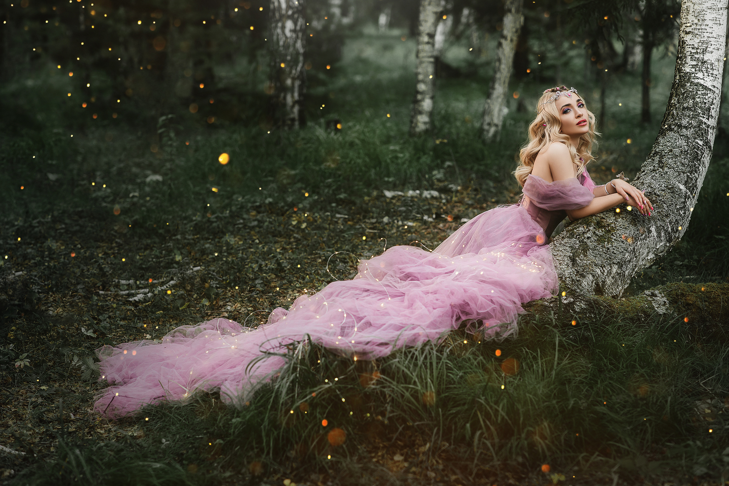 Хранительница леса. Свадебный и портретный фотограф Алина Иванова. Екатеринбург-Москва