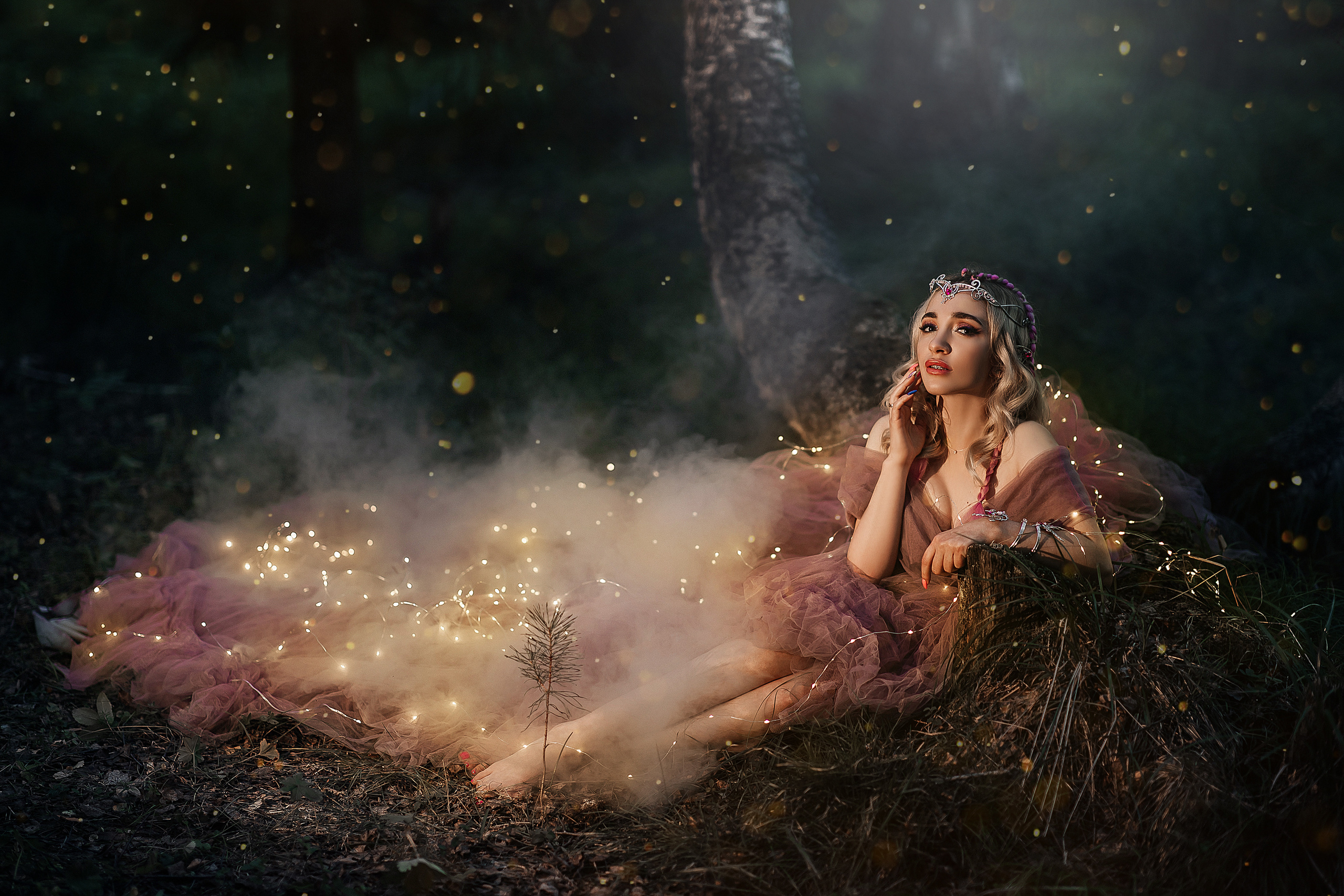 Хранительница леса. Свадебный и портретный фотограф Алина Иванова. Екатеринбург-Москва