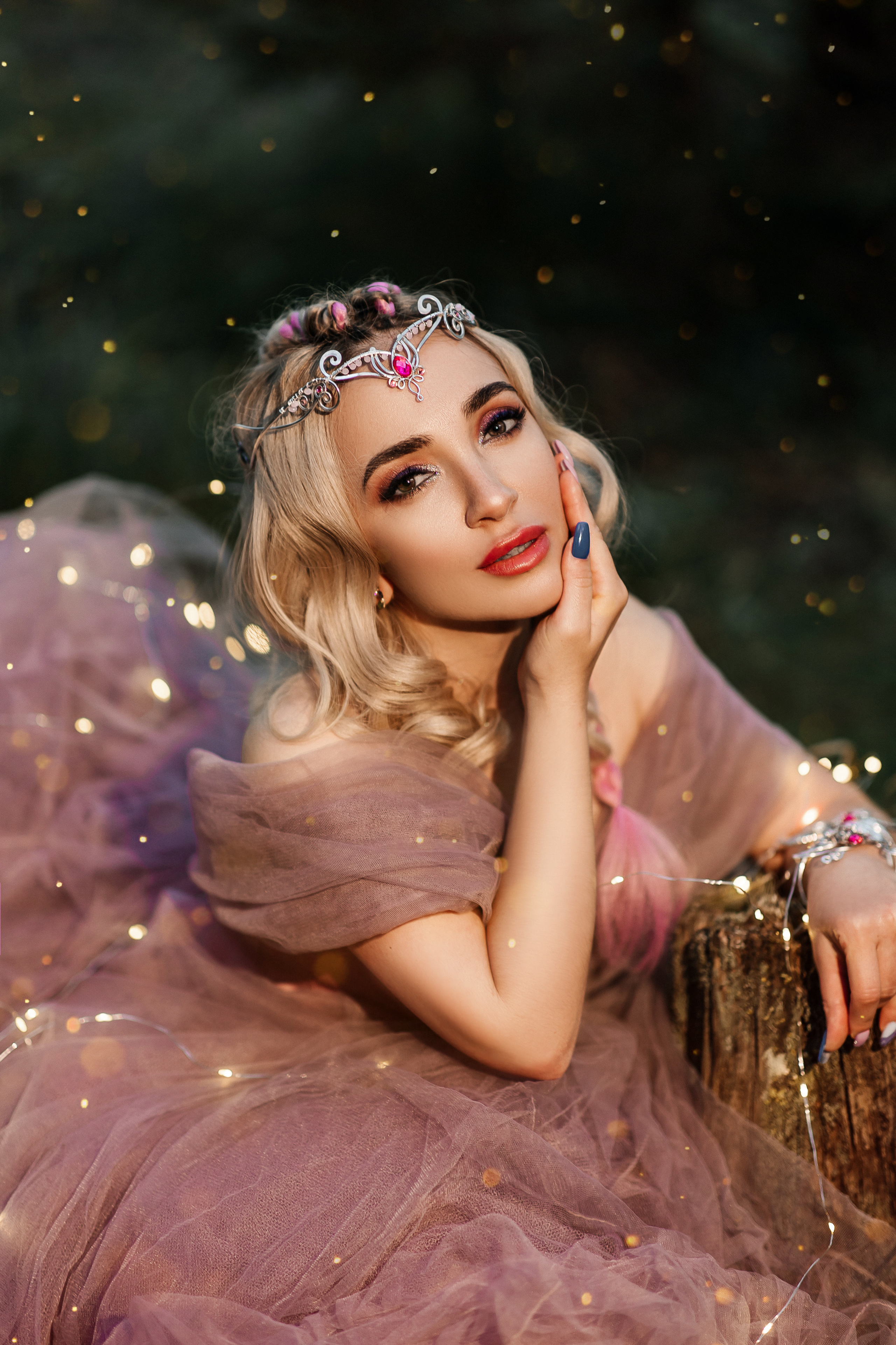 Хранительница леса. Свадебный и портретный фотограф Алина Иванова. Екатеринбург-Москва