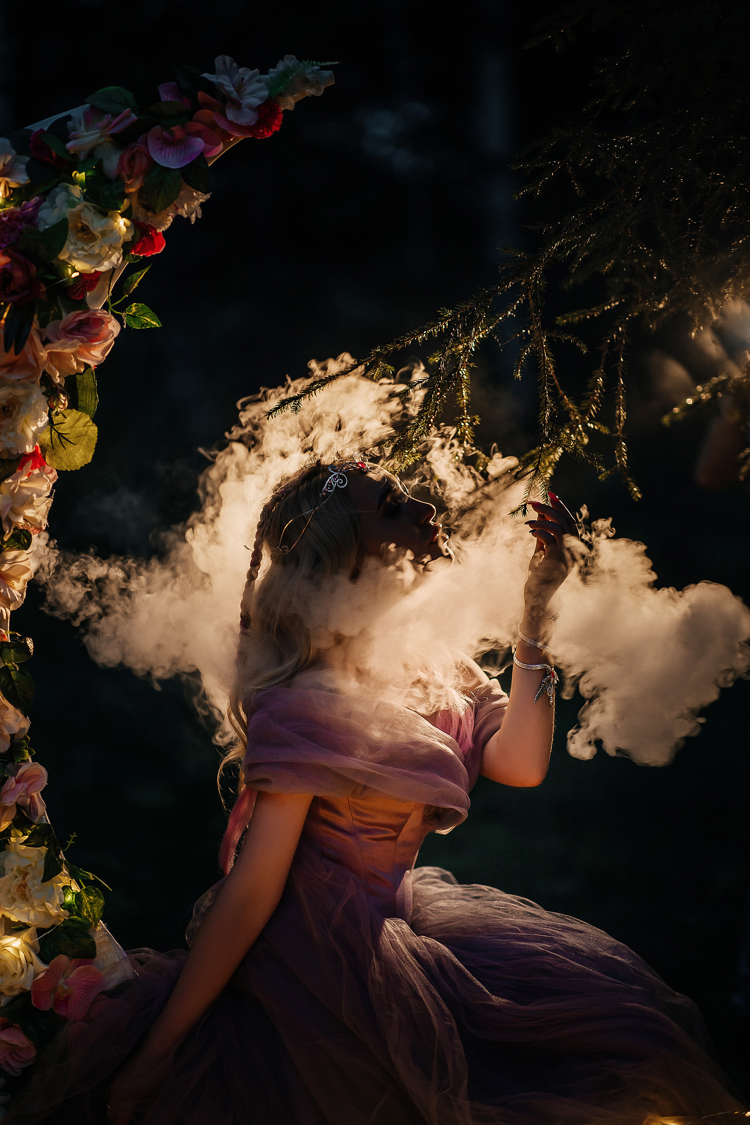 Хранительница леса. Свадебный и портретный фотограф Алина Иванова. Екатеринбург-Москва