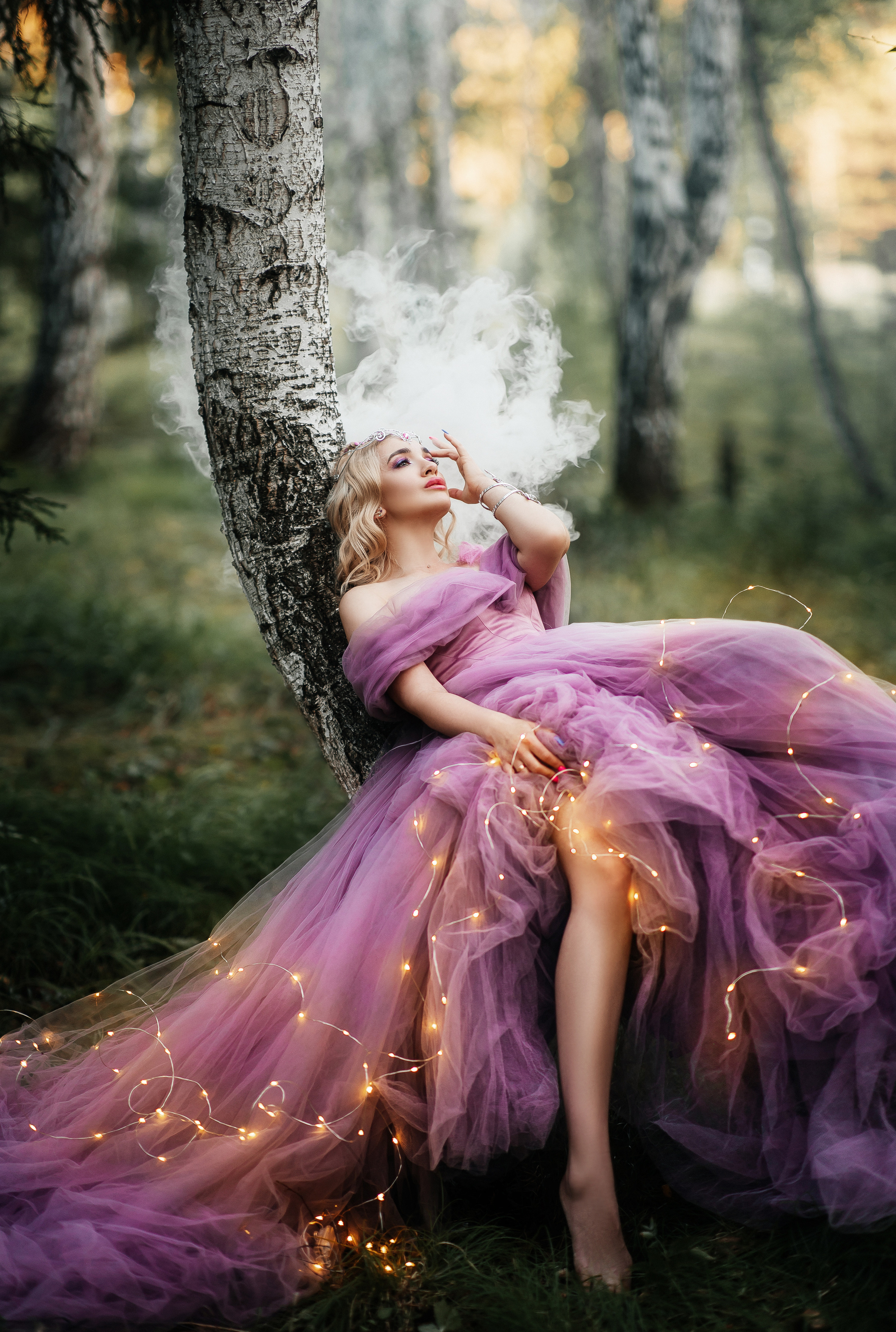 Хранительница леса. Свадебный и портретный фотограф Алина Иванова. Екатеринбург-Москва