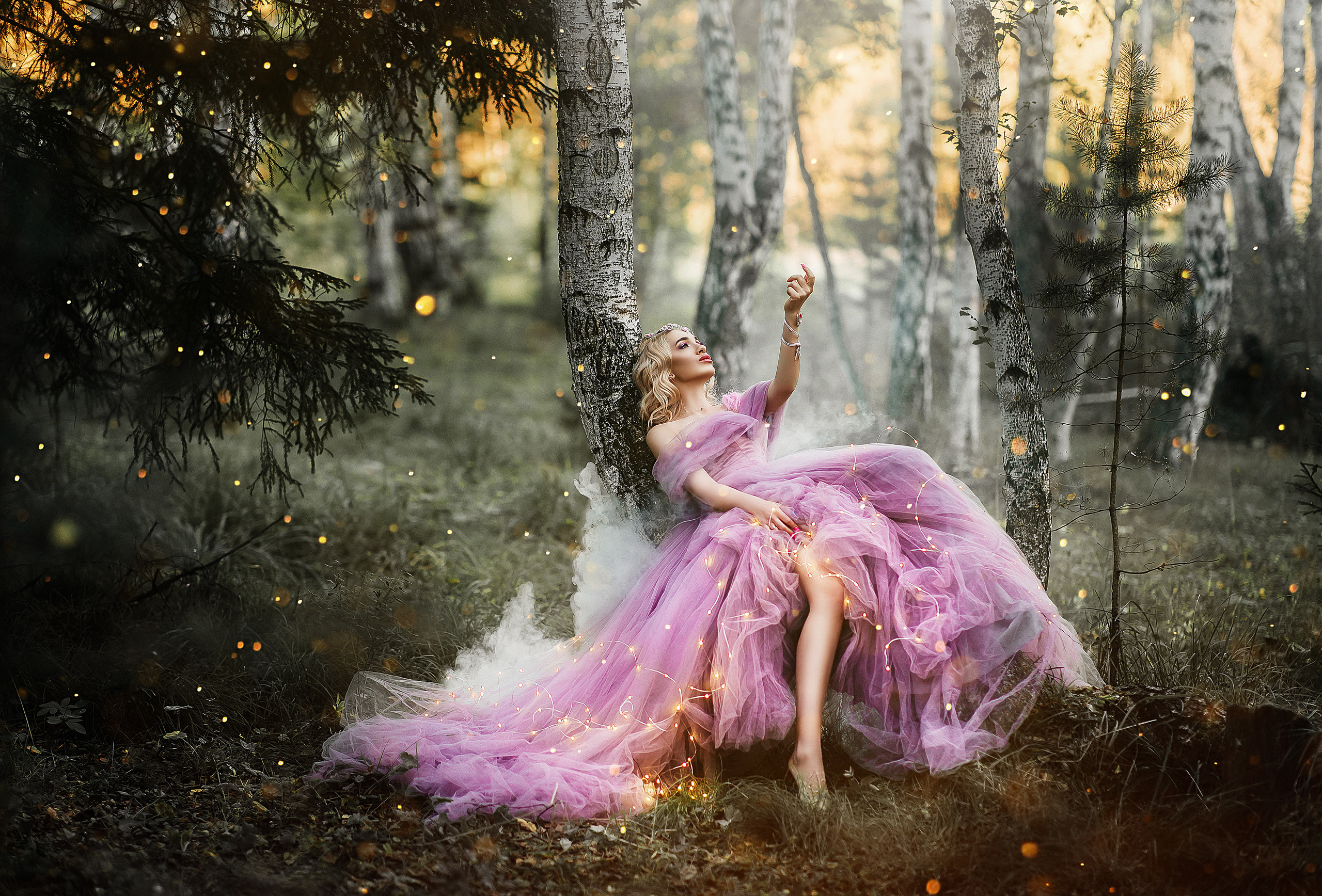 Хранительница леса. Свадебный и портретный фотограф Алина Иванова. Екатеринбург-Москва