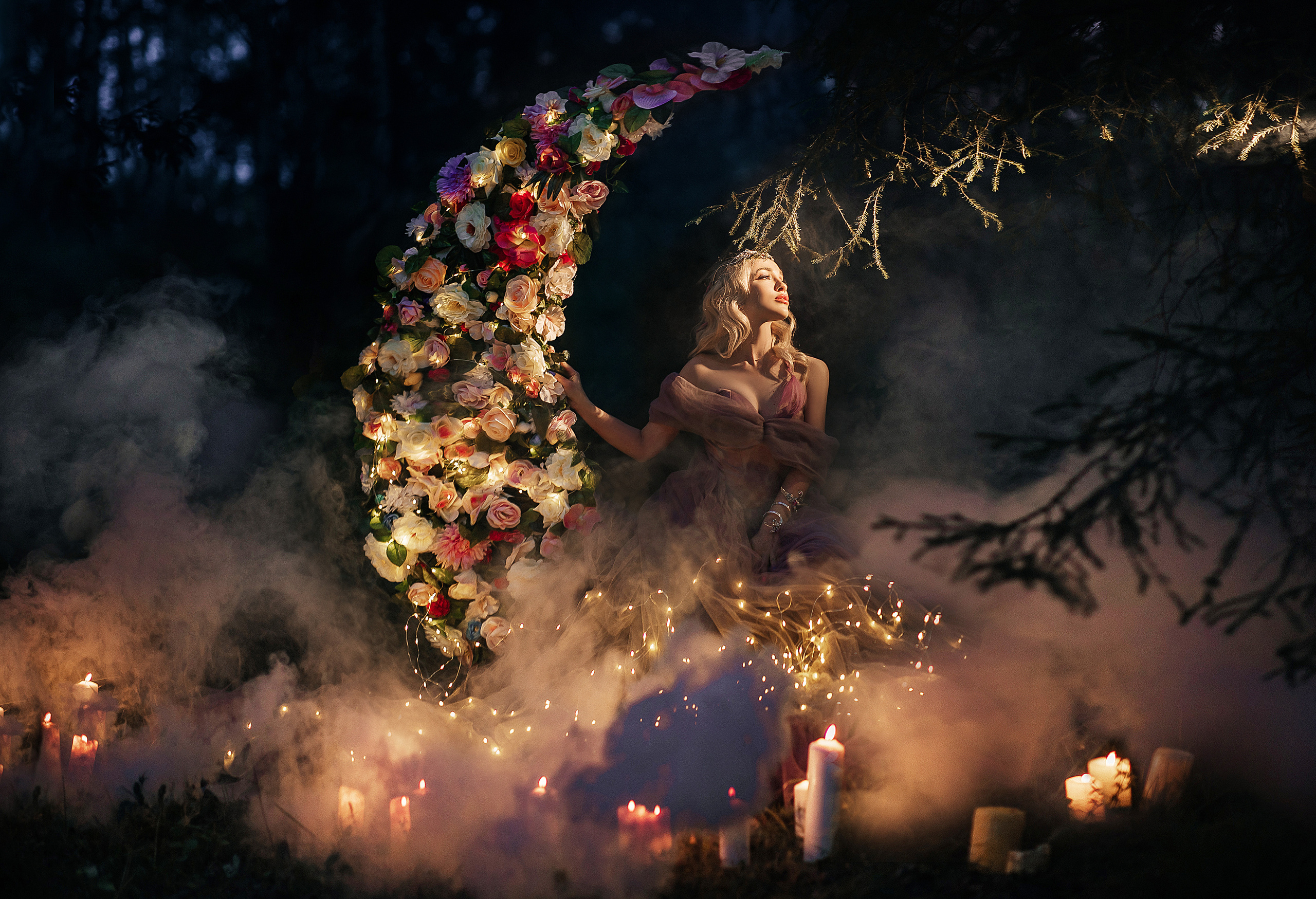 Хранительница леса. Свадебный и портретный фотограф Алина Иванова. Екатеринбург-Москва