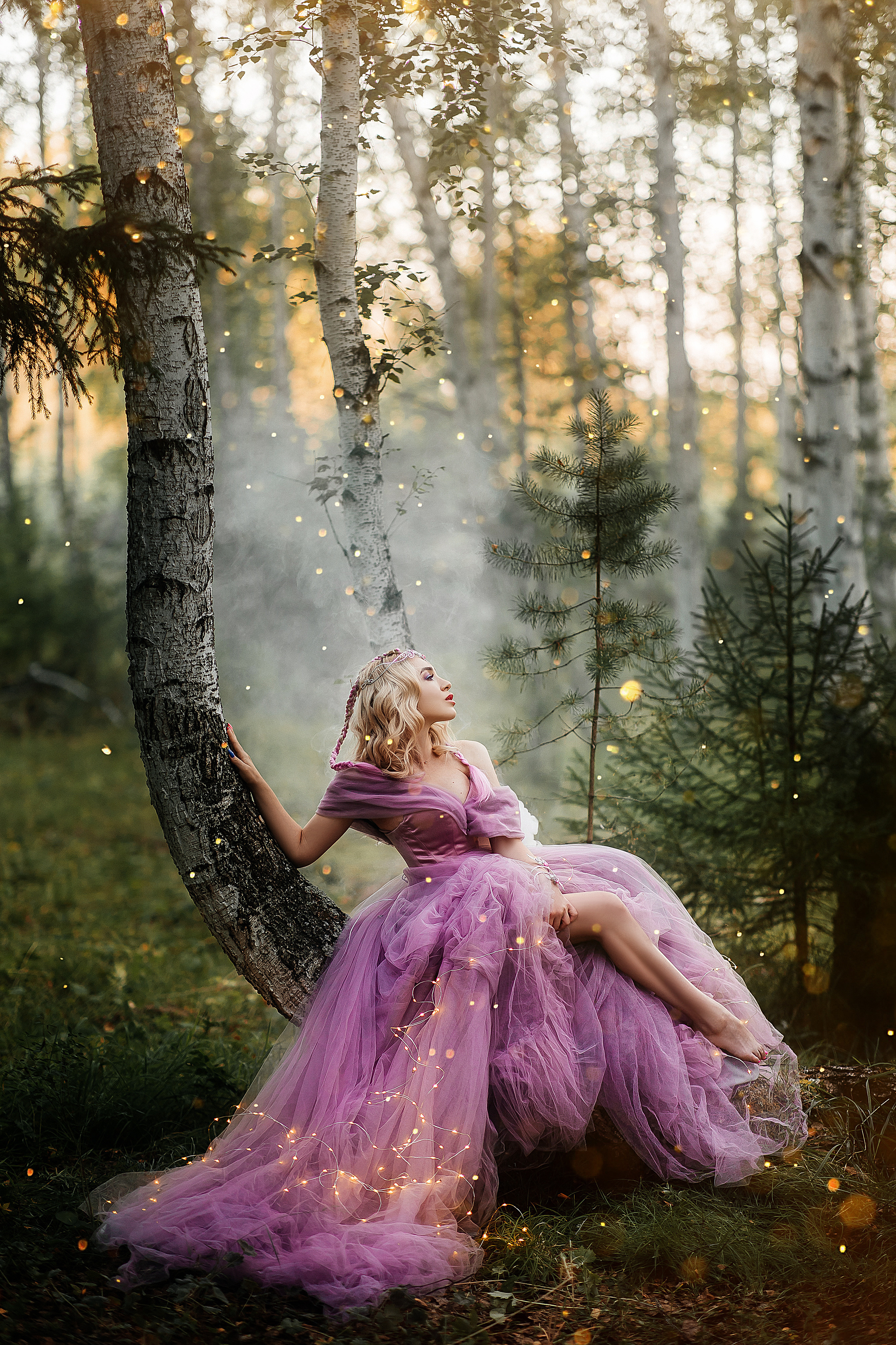 Хранительница леса. Свадебный и портретный фотограф Алина Иванова. Екатеринбург-Москва