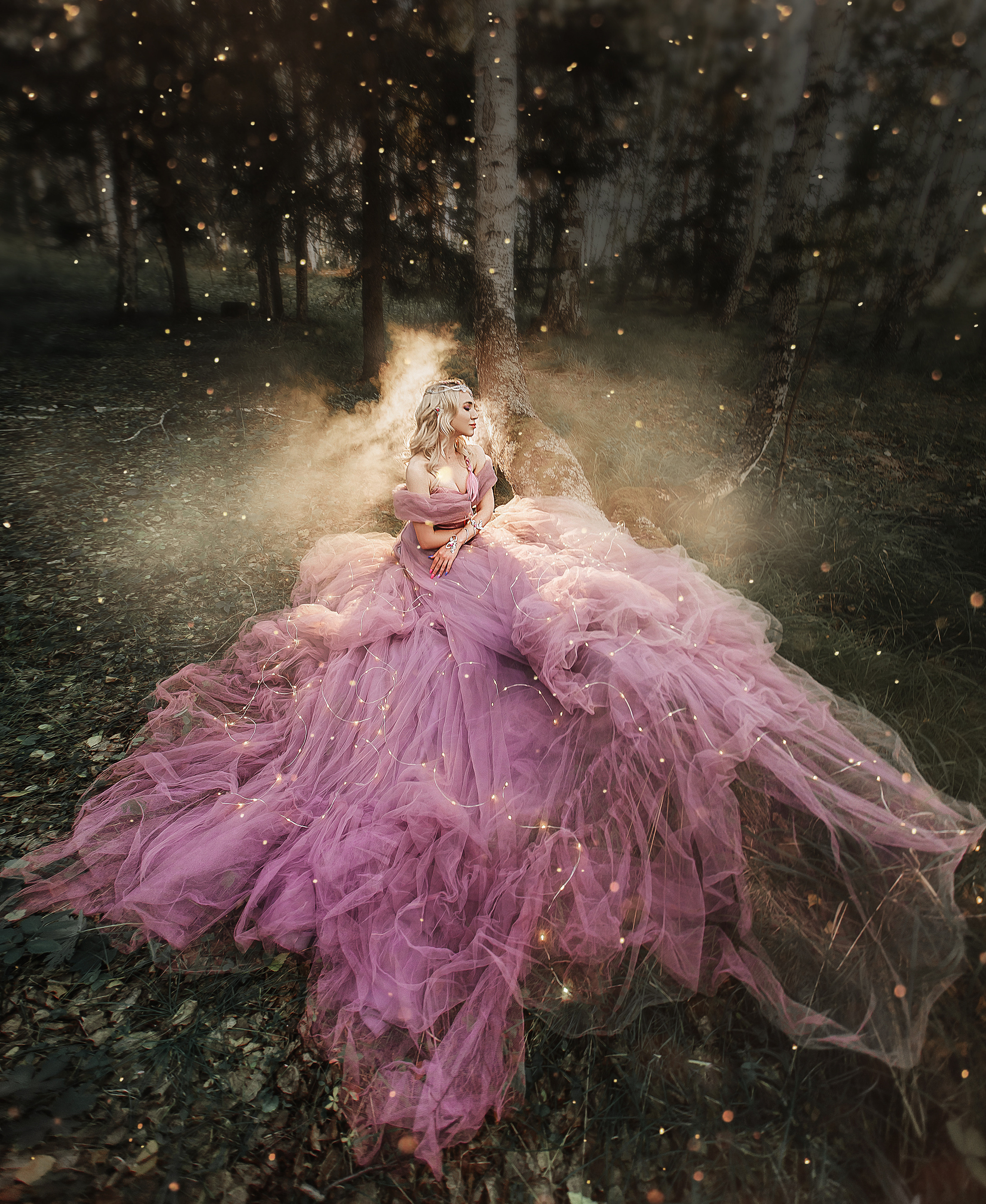 Хранительница леса. Свадебный и портретный фотограф Алина Иванова. Екатеринбург-Москва