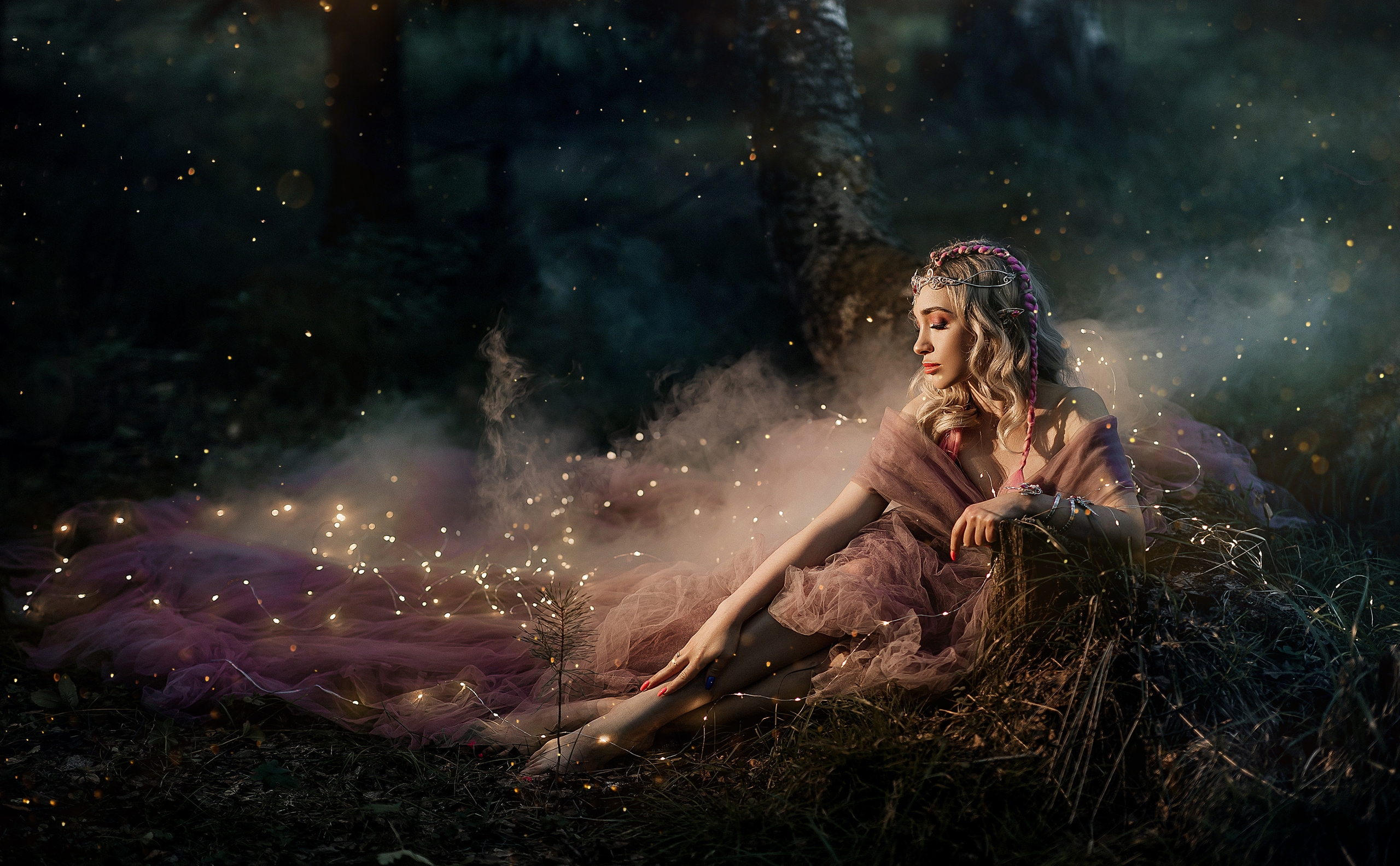 Хранительница леса. Свадебный и портретный фотограф Алина Иванова. Екатеринбург-Москва