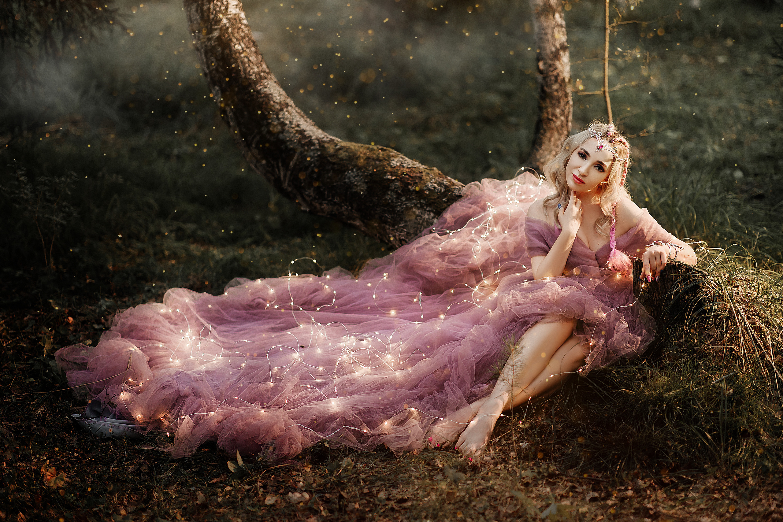 Хранительница леса. Свадебный и портретный фотограф Алина Иванова. Екатеринбург-Москва