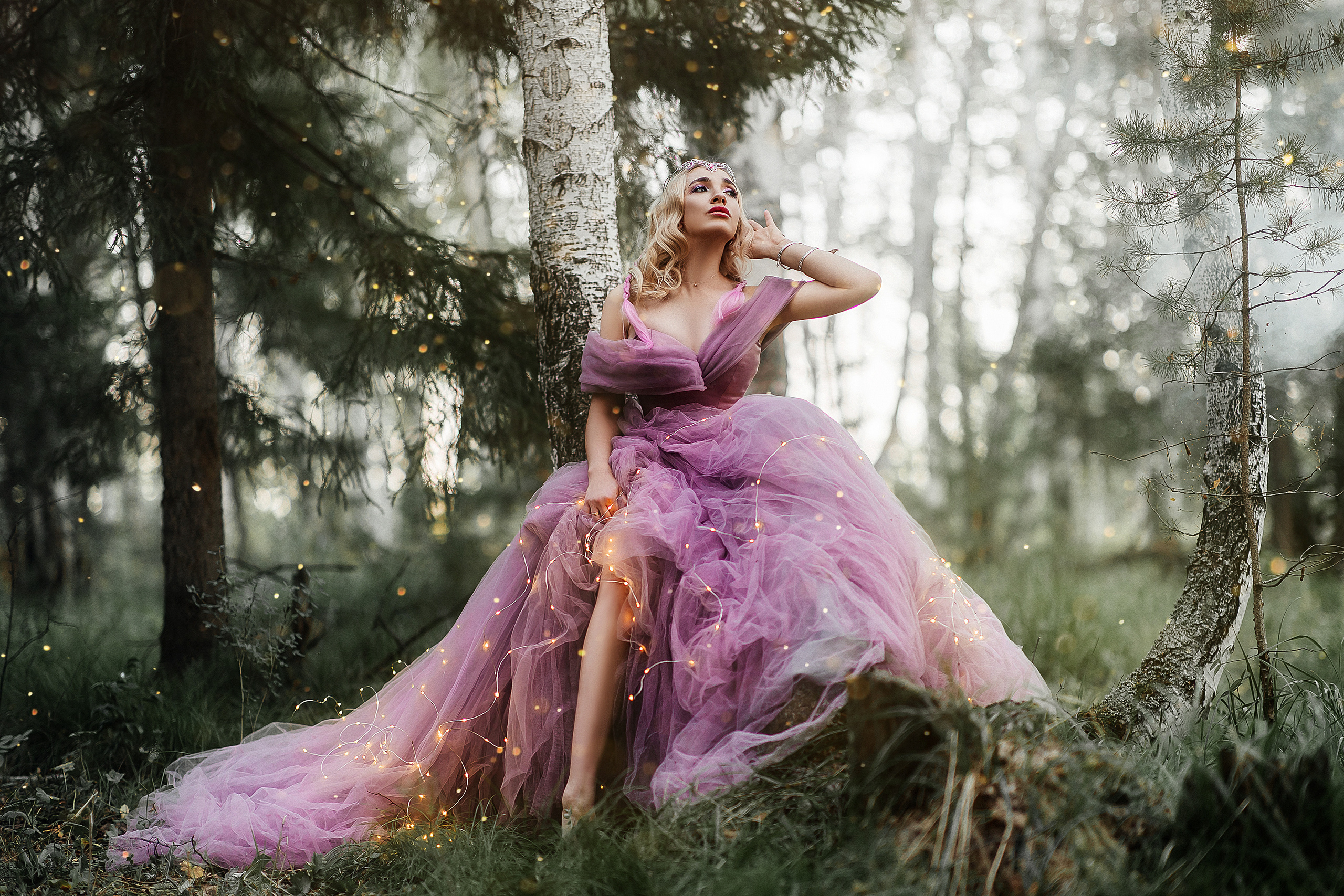 Хранительница леса. Свадебный и портретный фотограф Алина Иванова. Екатеринбург-Москва