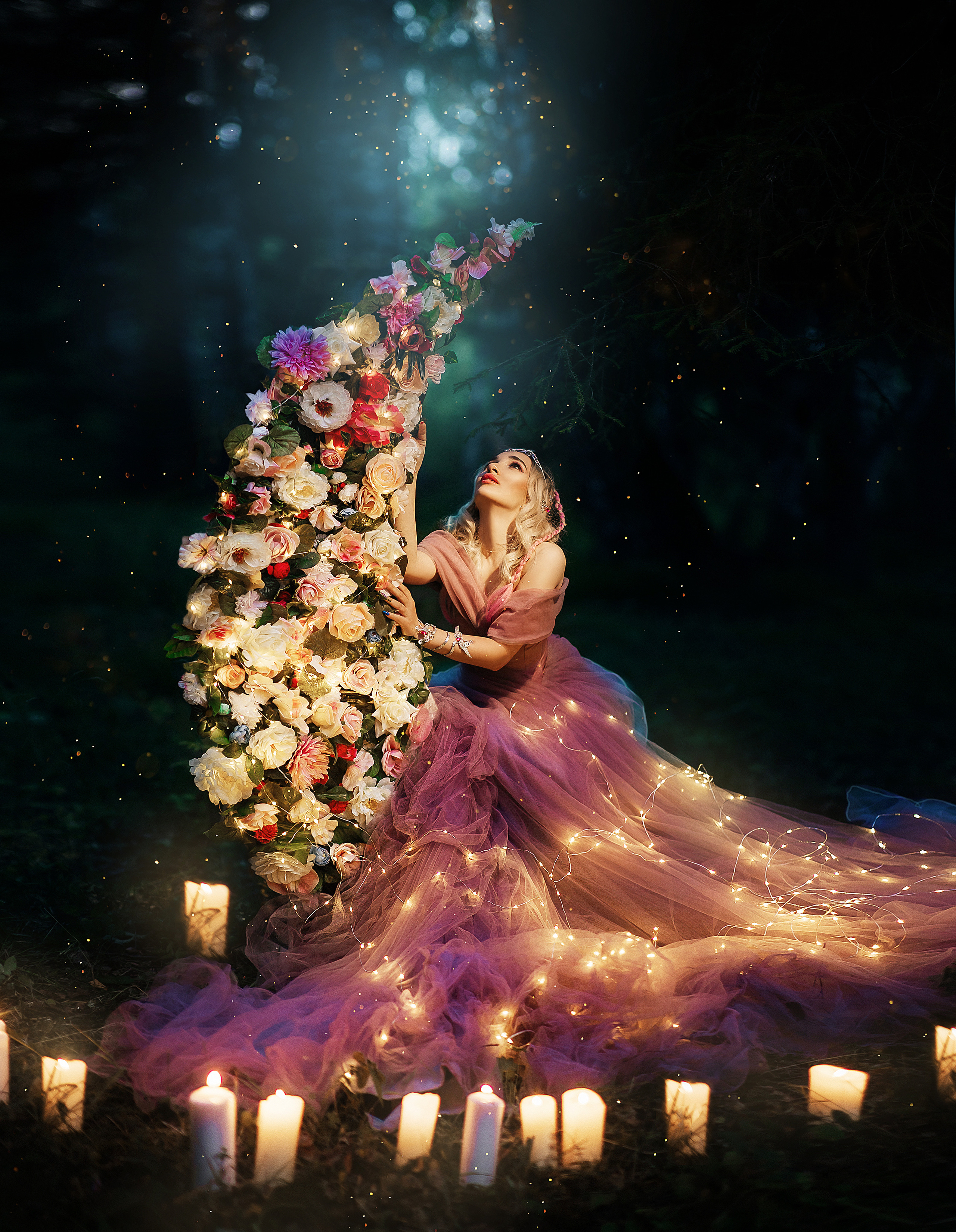 Хранительница леса. Свадебный и портретный фотограф Алина Иванова. Екатеринбург-Москва