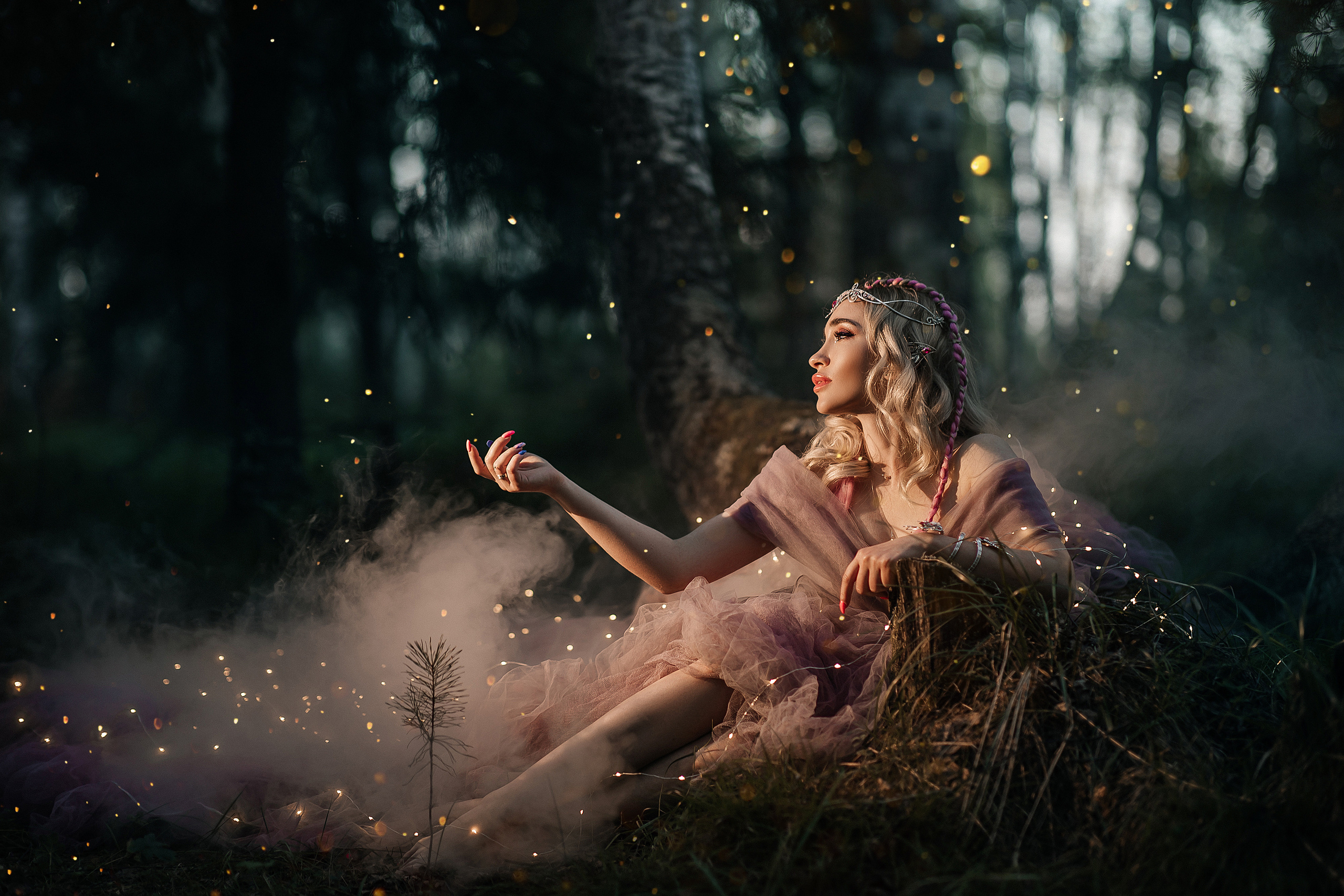 Хранительница леса. Свадебный и портретный фотограф Алина Иванова. Екатеринбург-Москва