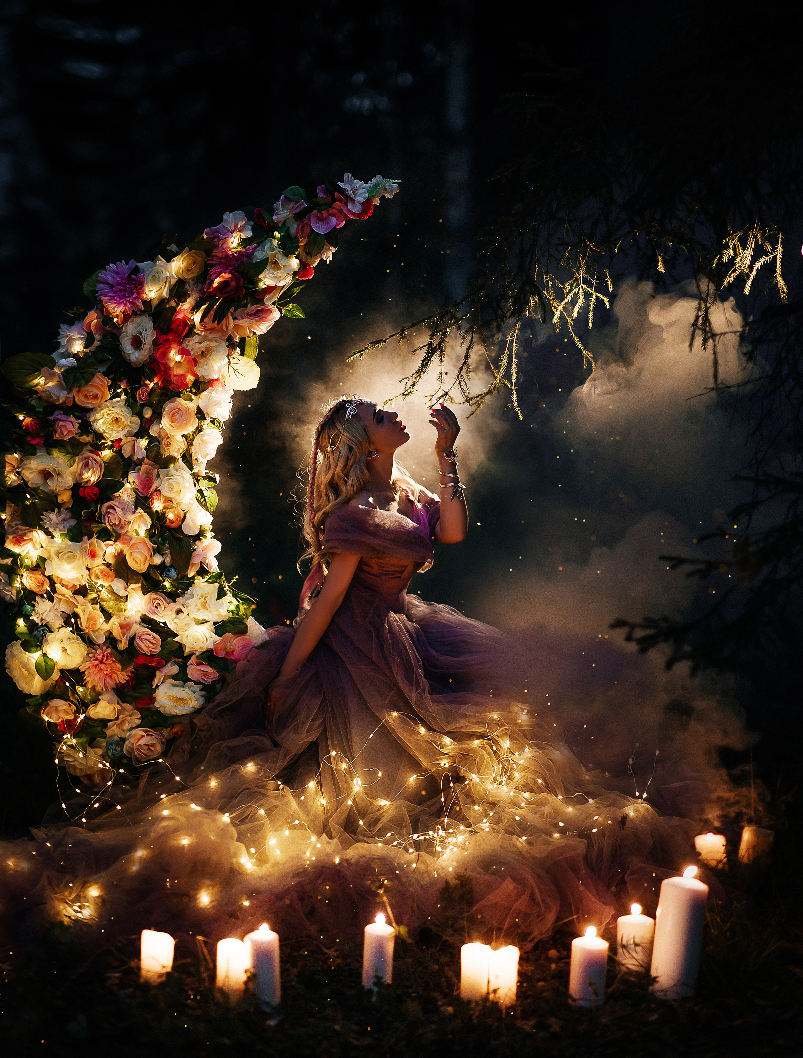 Хранительница леса. Свадебный и портретный фотограф Алина Иванова. Екатеринбург-Москва