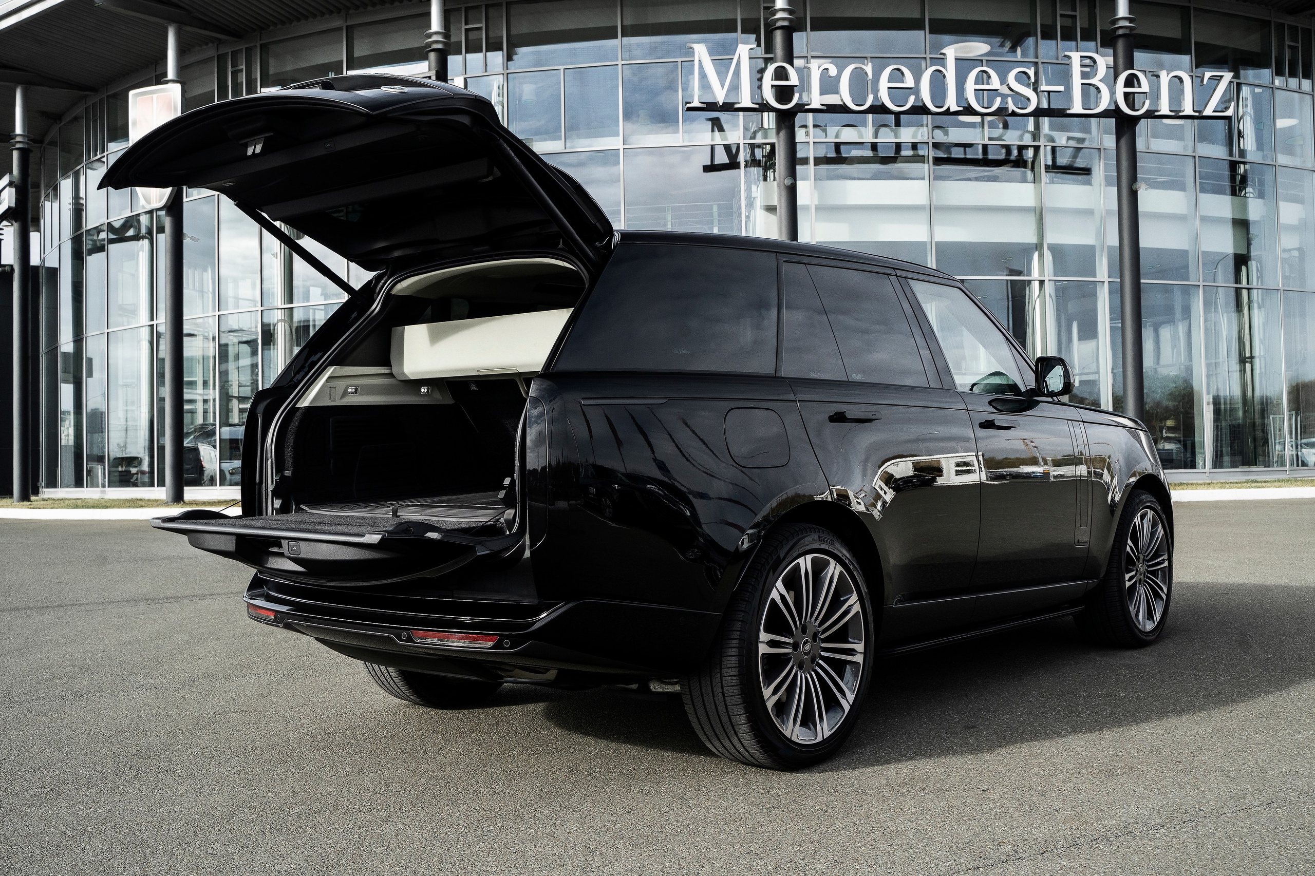 Range Rover. Фотограф Казань