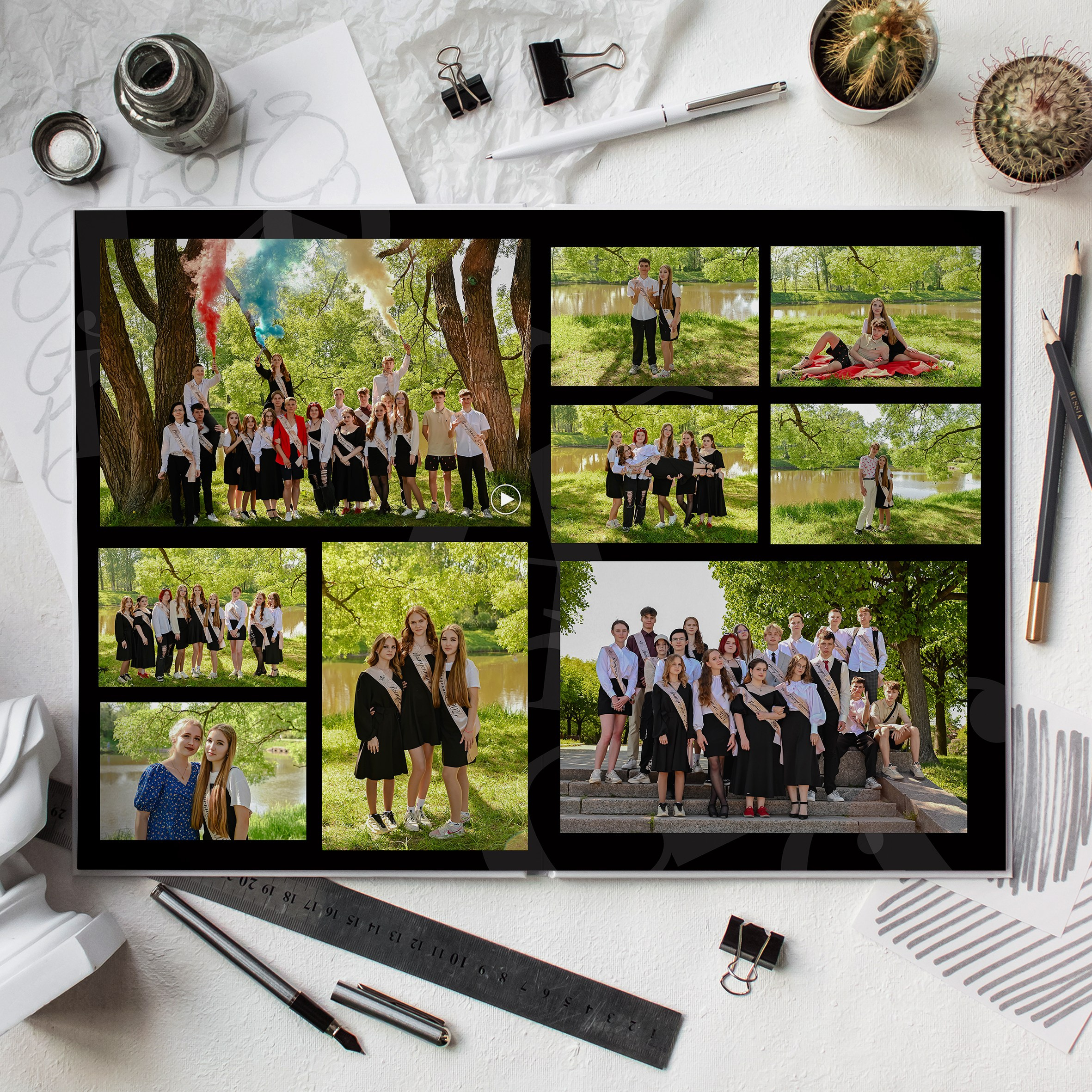 Дизайны для школьников. Выпускные альбомы для детских садов Санкт-Петербург