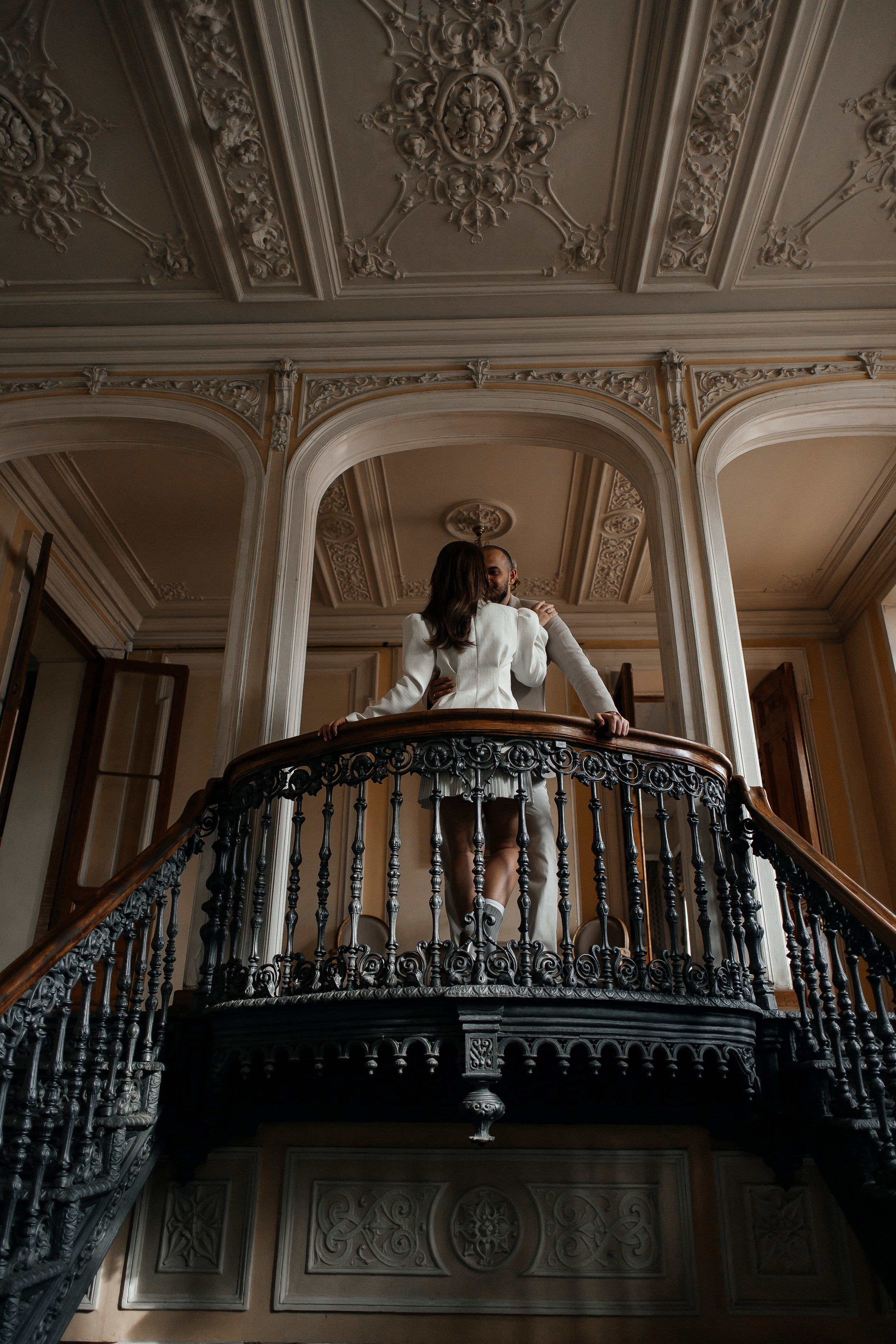 Анастасия и Мостафа (библиотека + прогулка). Фотограф в Москве Екатерина Потапова