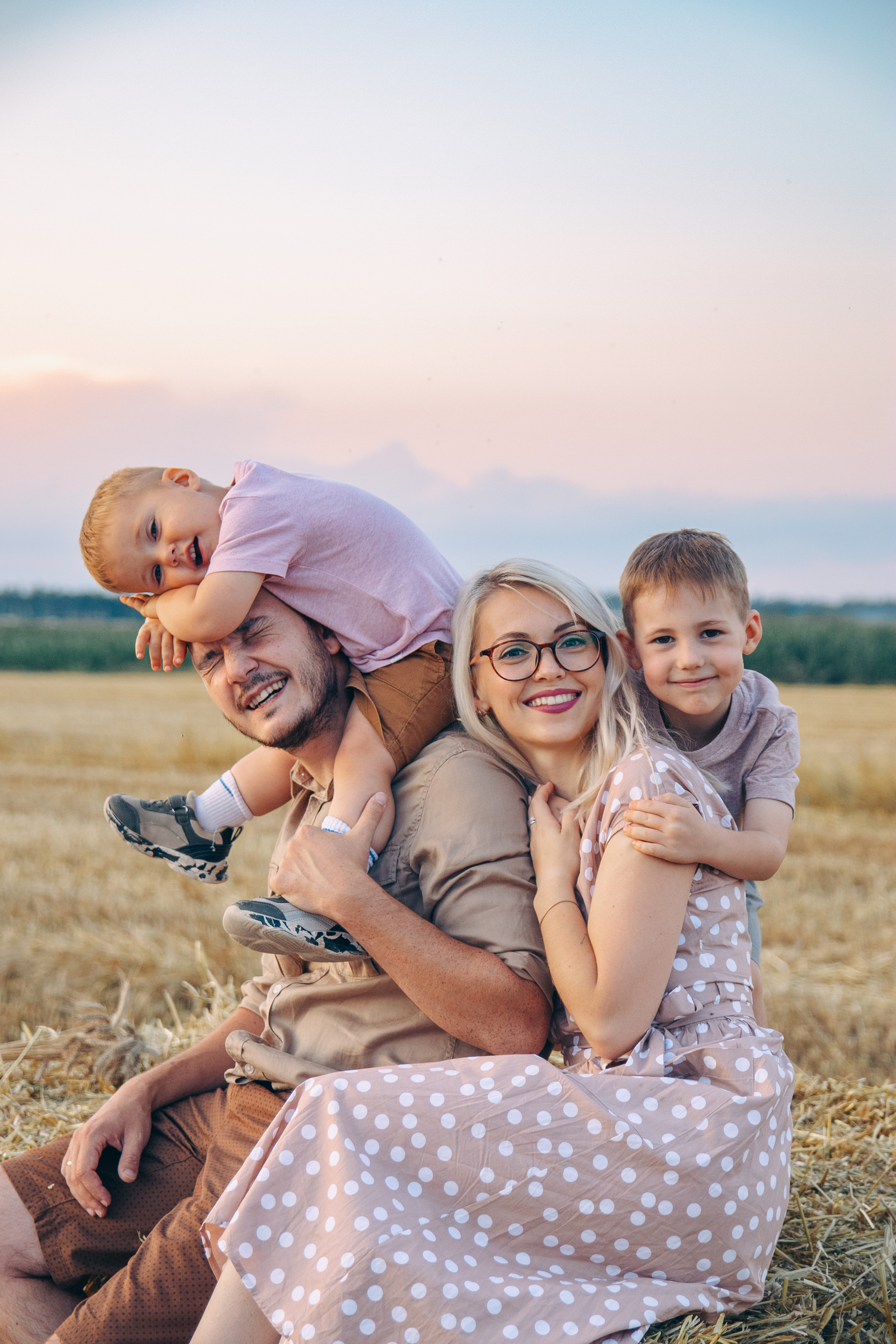 Пшеничное настроение. Семейный фотограф в Москве