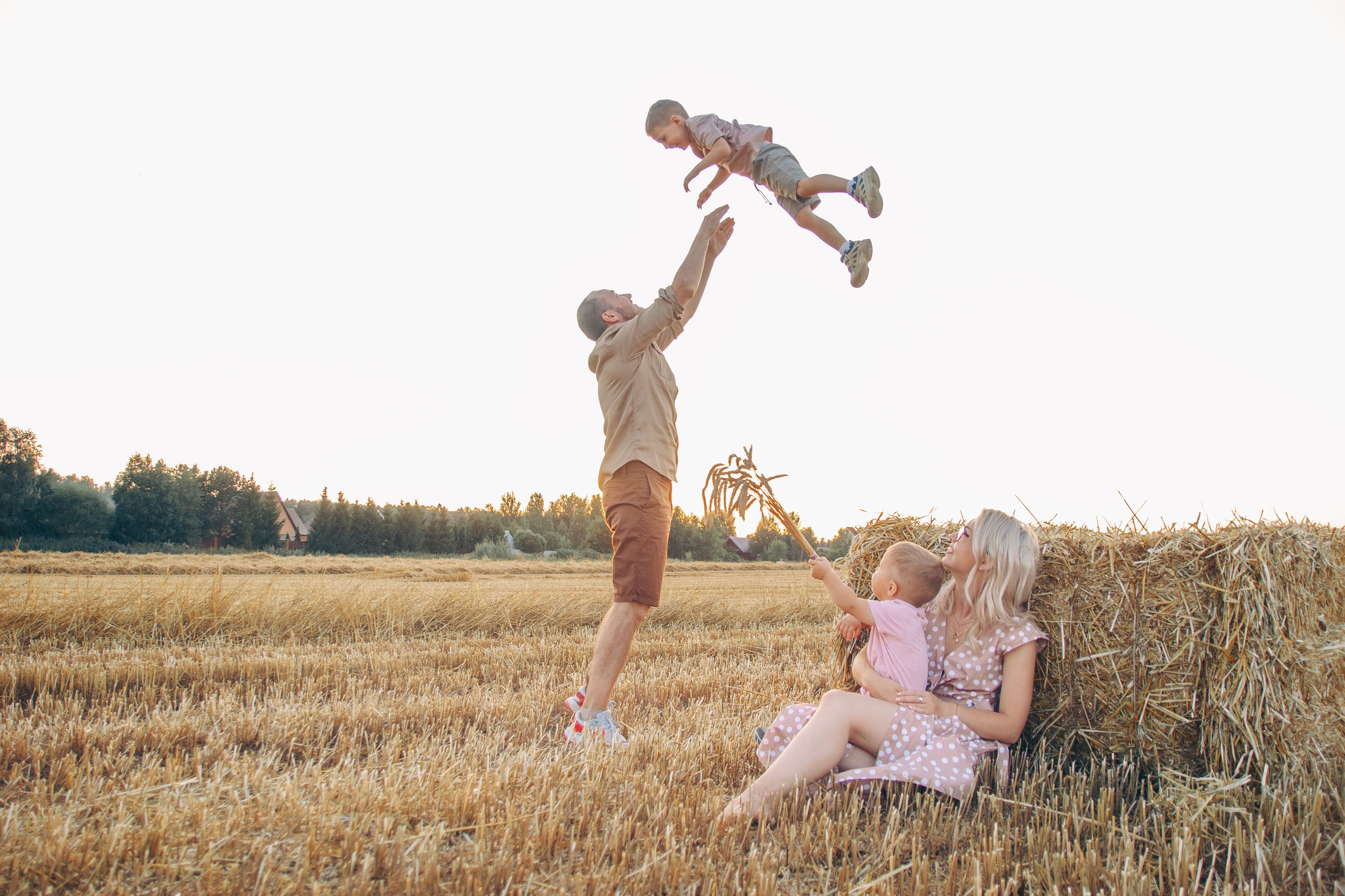Пшеничное настроение. Семейный фотограф в Москве