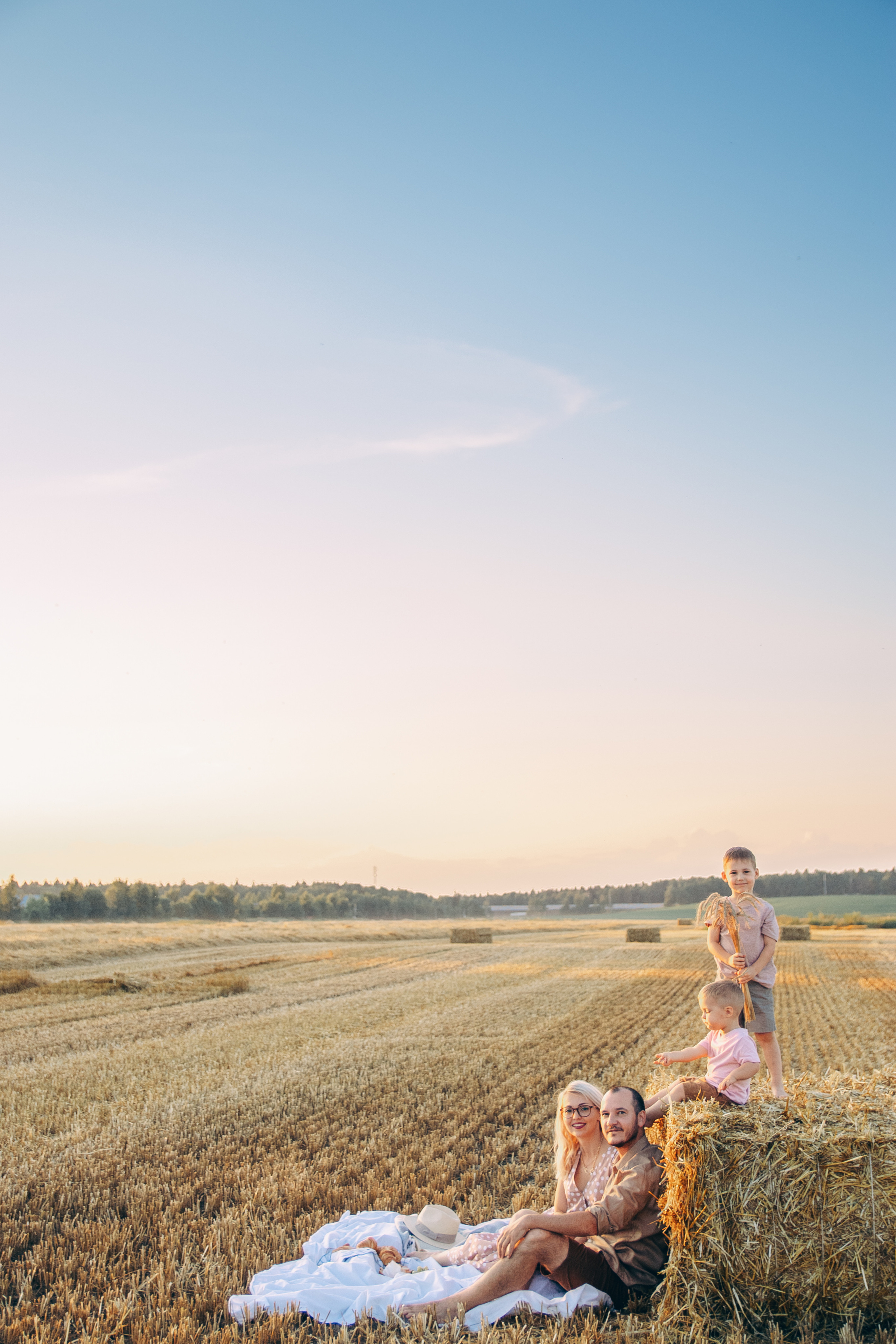 Пшеничное настроение. Семейный фотограф в Москве