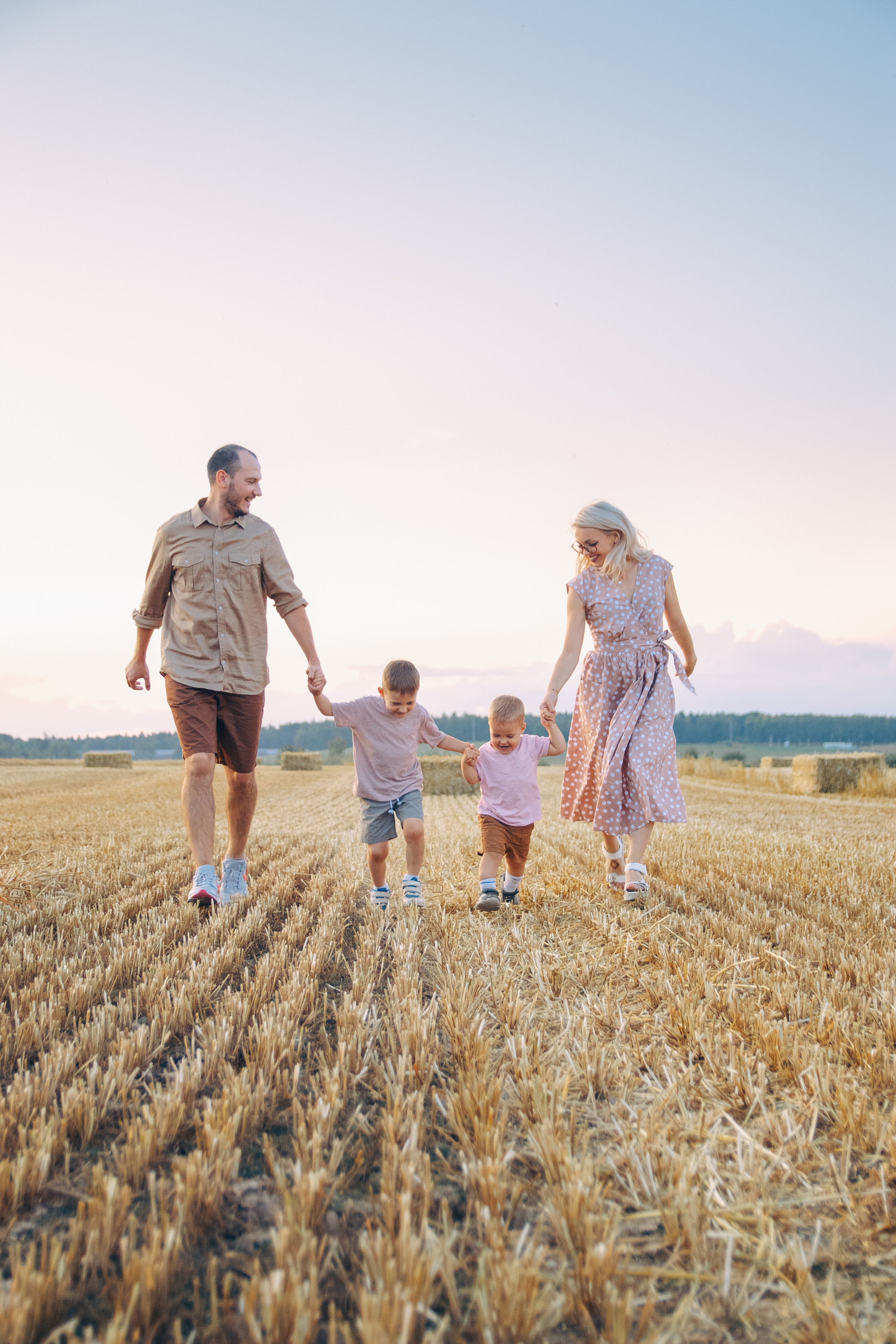 Пшеничное настроение. Семейный фотограф в Москве