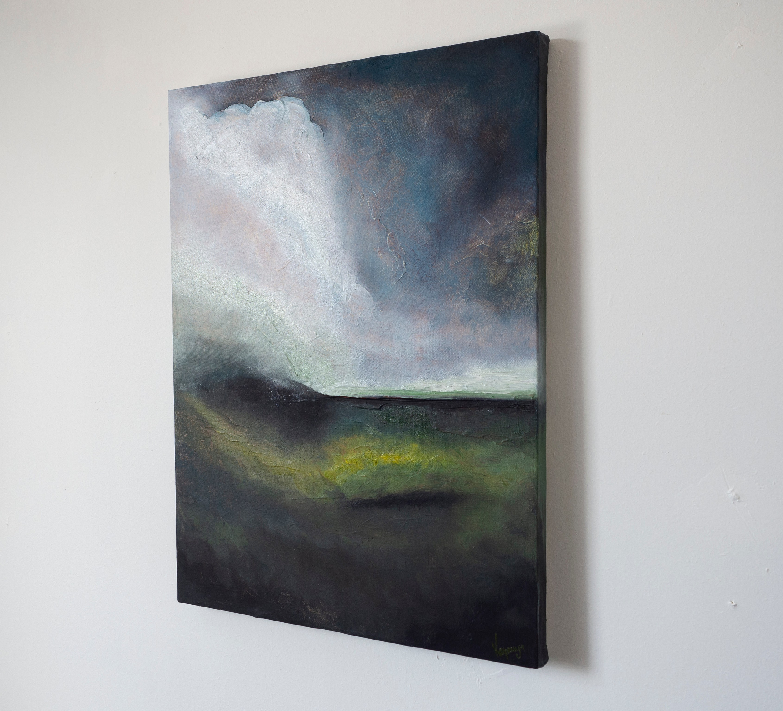 Abstract painting inspired by stormy skies. Павел Коршун — современный художник-пленэрист