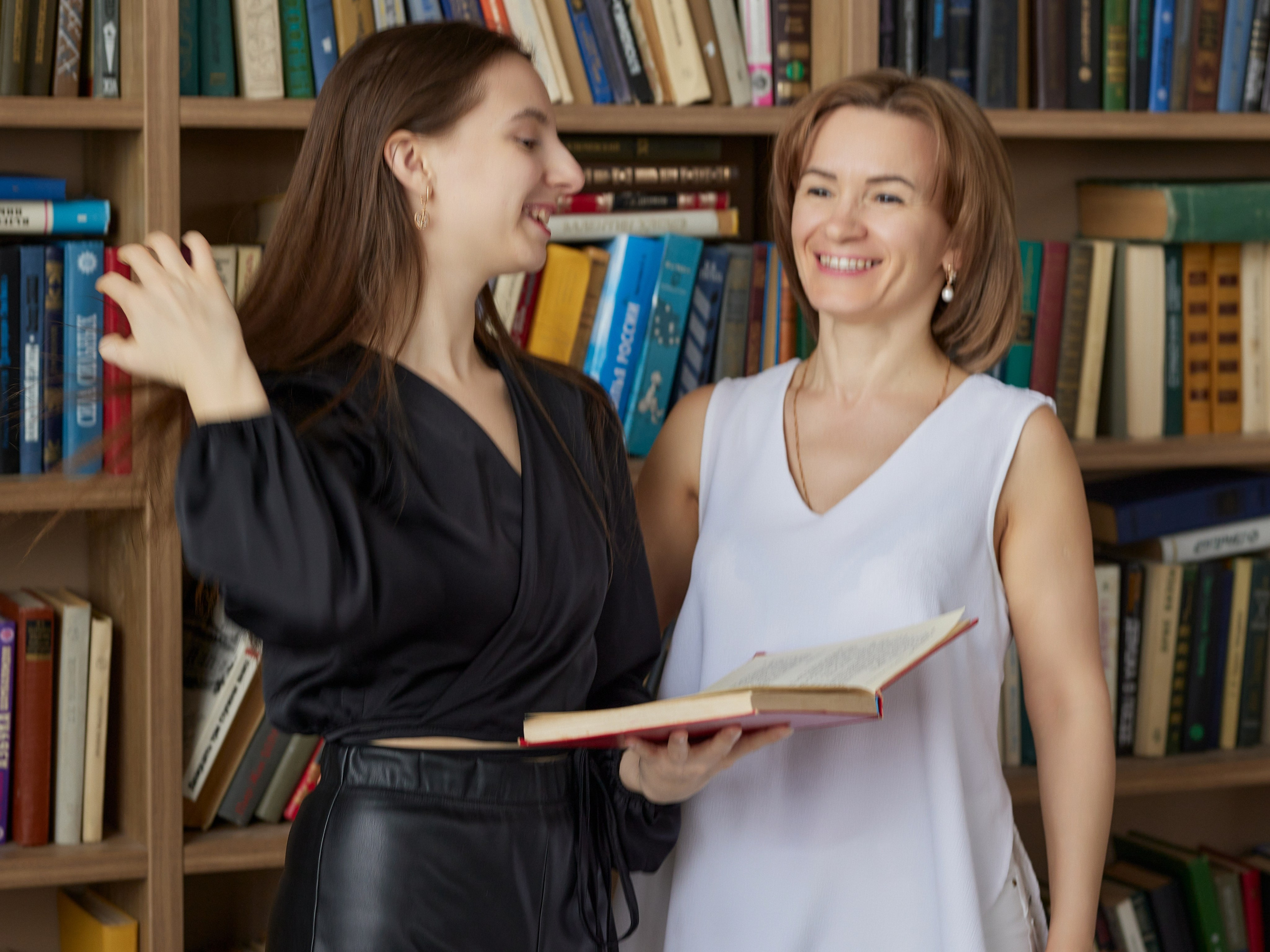 Настя и мама Елена