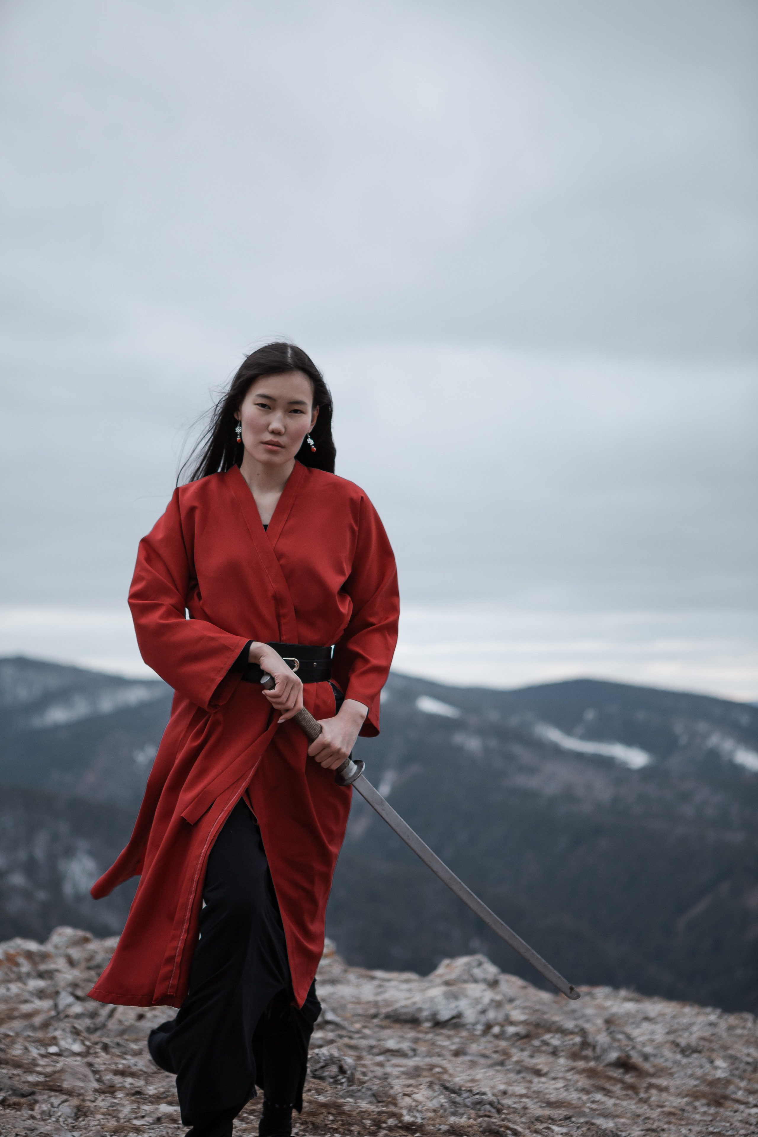 Кимоно и катана. Свадебный и портретный фотограф в Красноярске Алина Семенихина