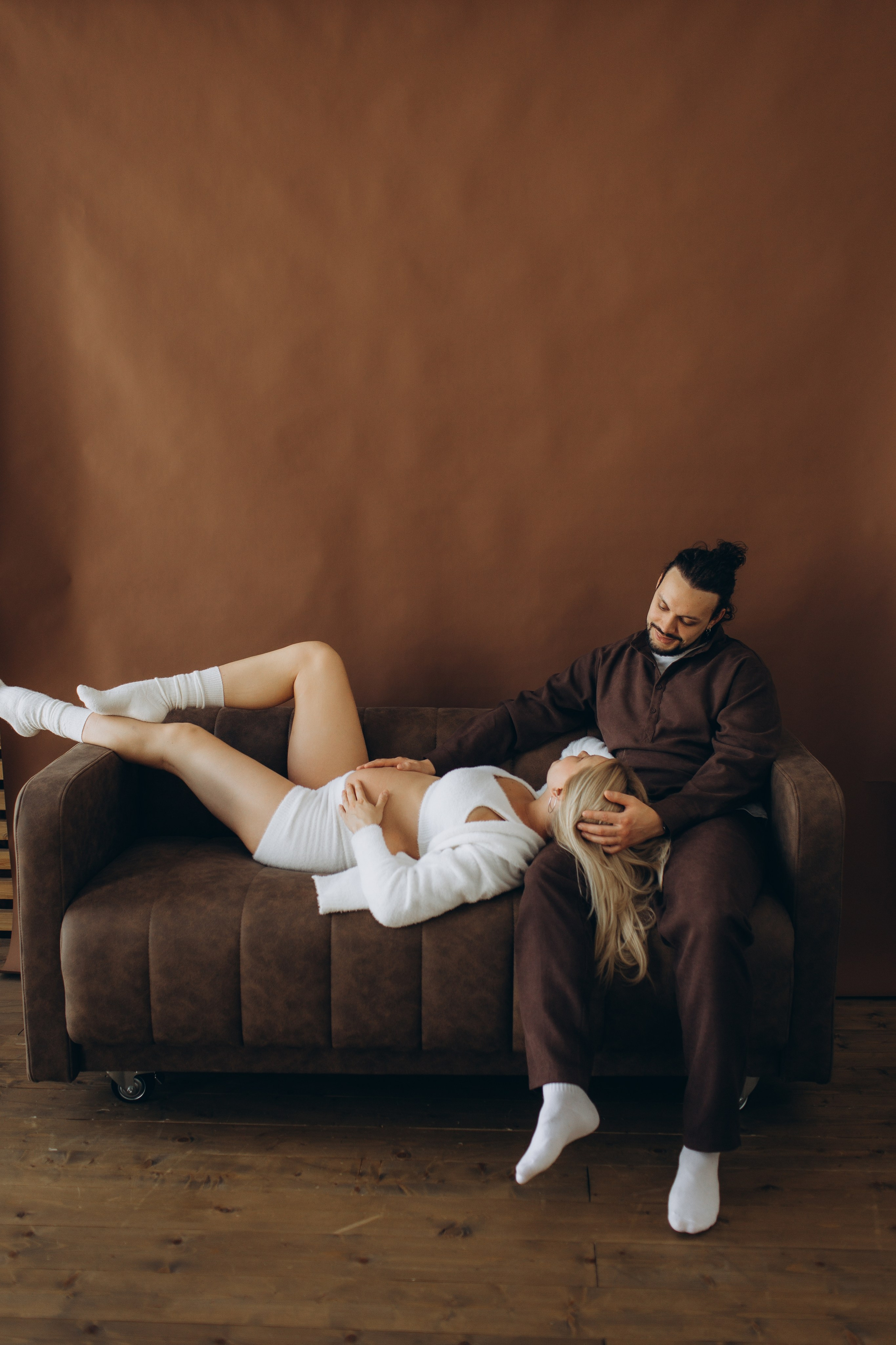 Фотосессия беременности съемка в ожидании. Фотограф Владимир Москва