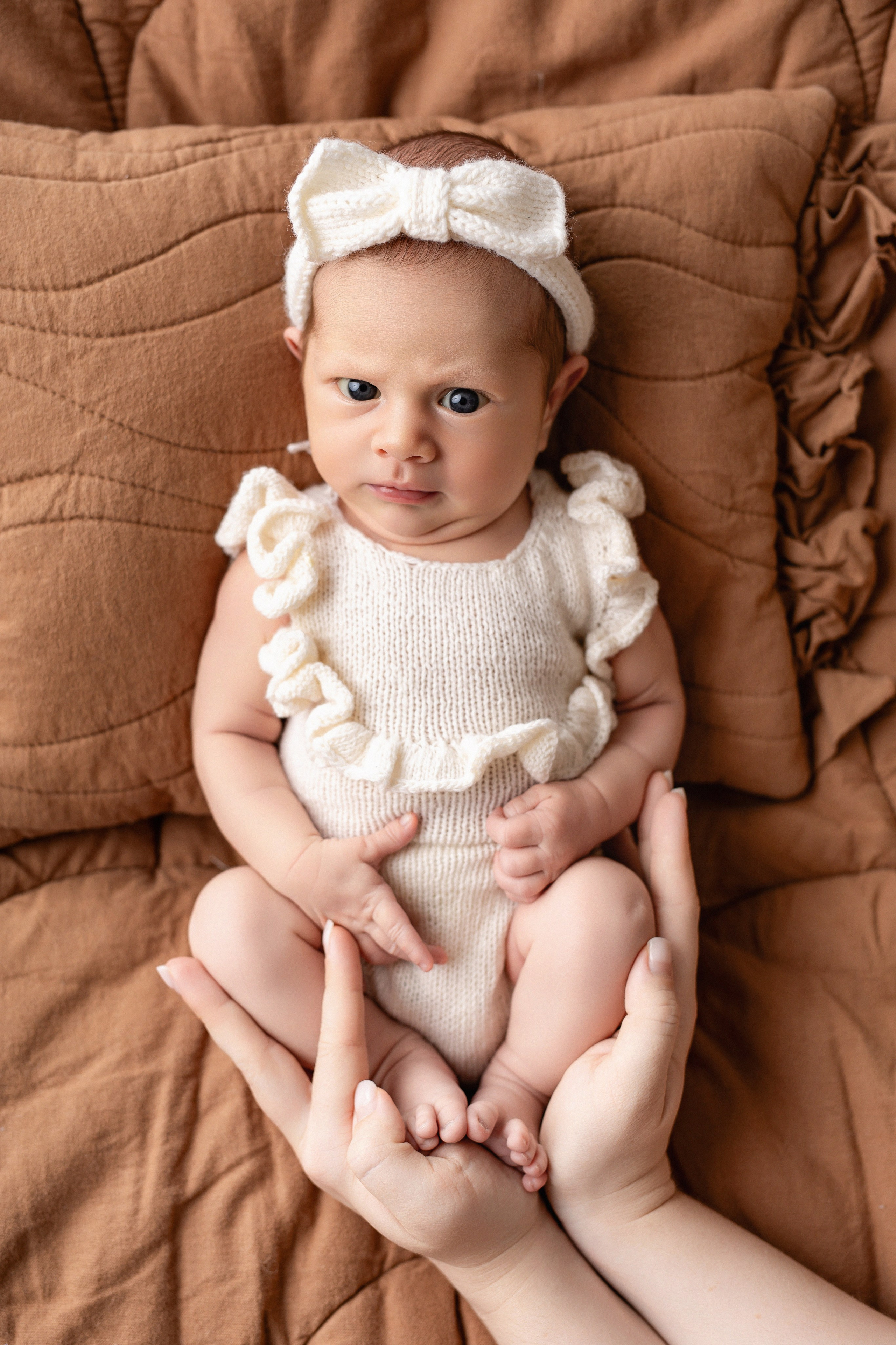 Василиса 23 дня. Фотограф новорождённых Newborn Москва