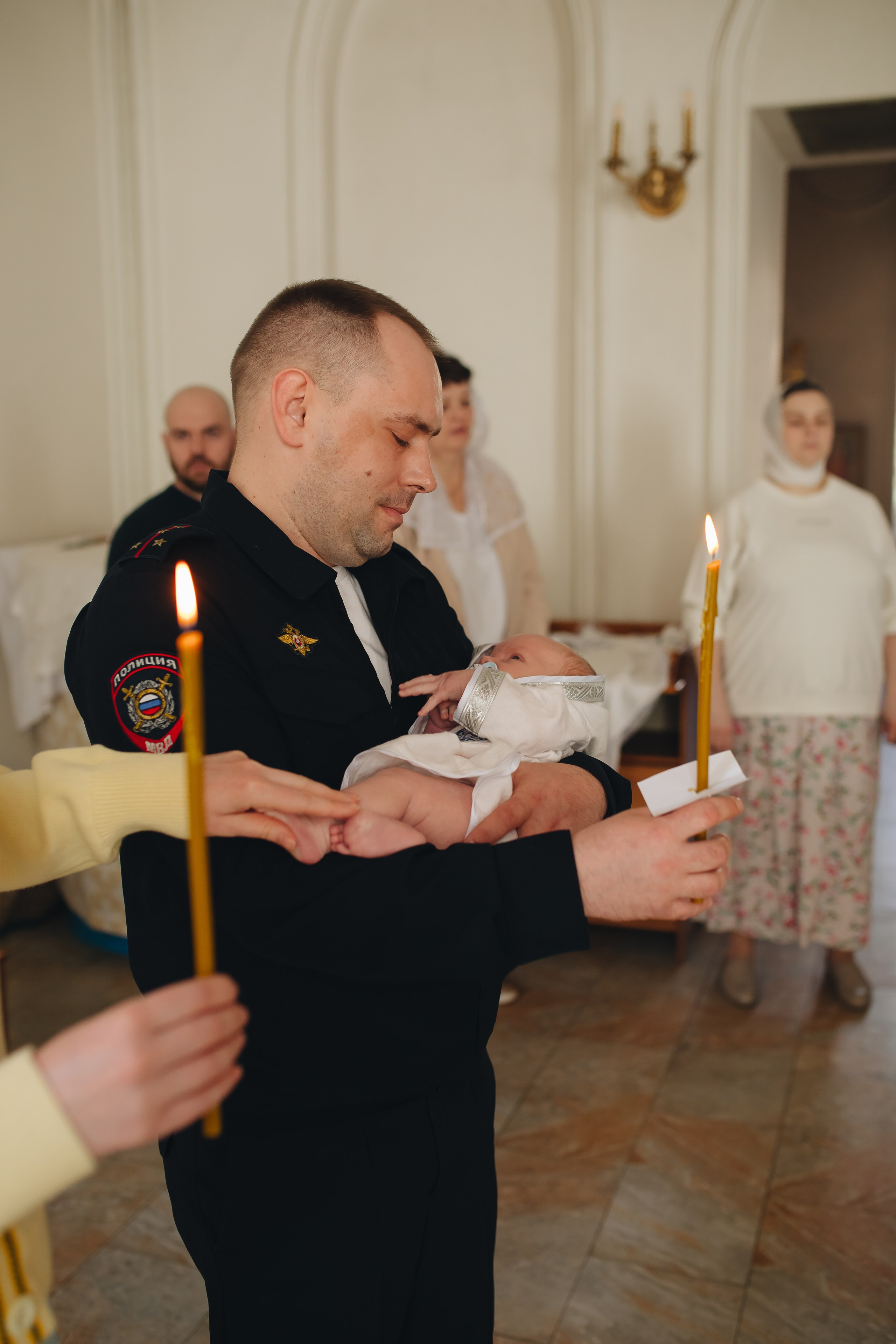 Крещение в светлом Храме. Семейный и детский фотограф в Москве Дорогова Екатерина